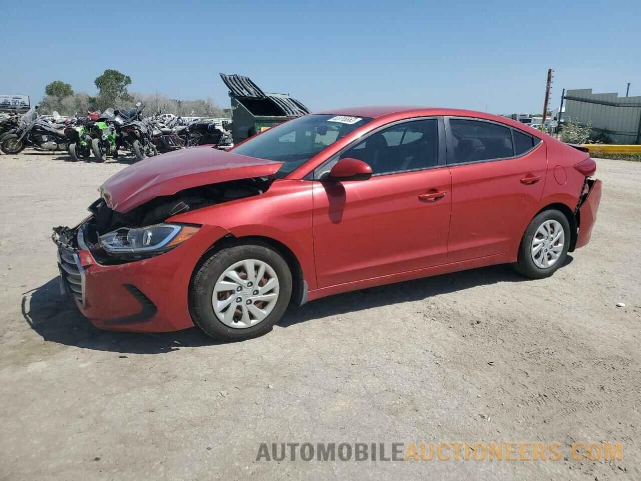 5NPD74LF1JH301255 HYUNDAI ELANTRA 2018