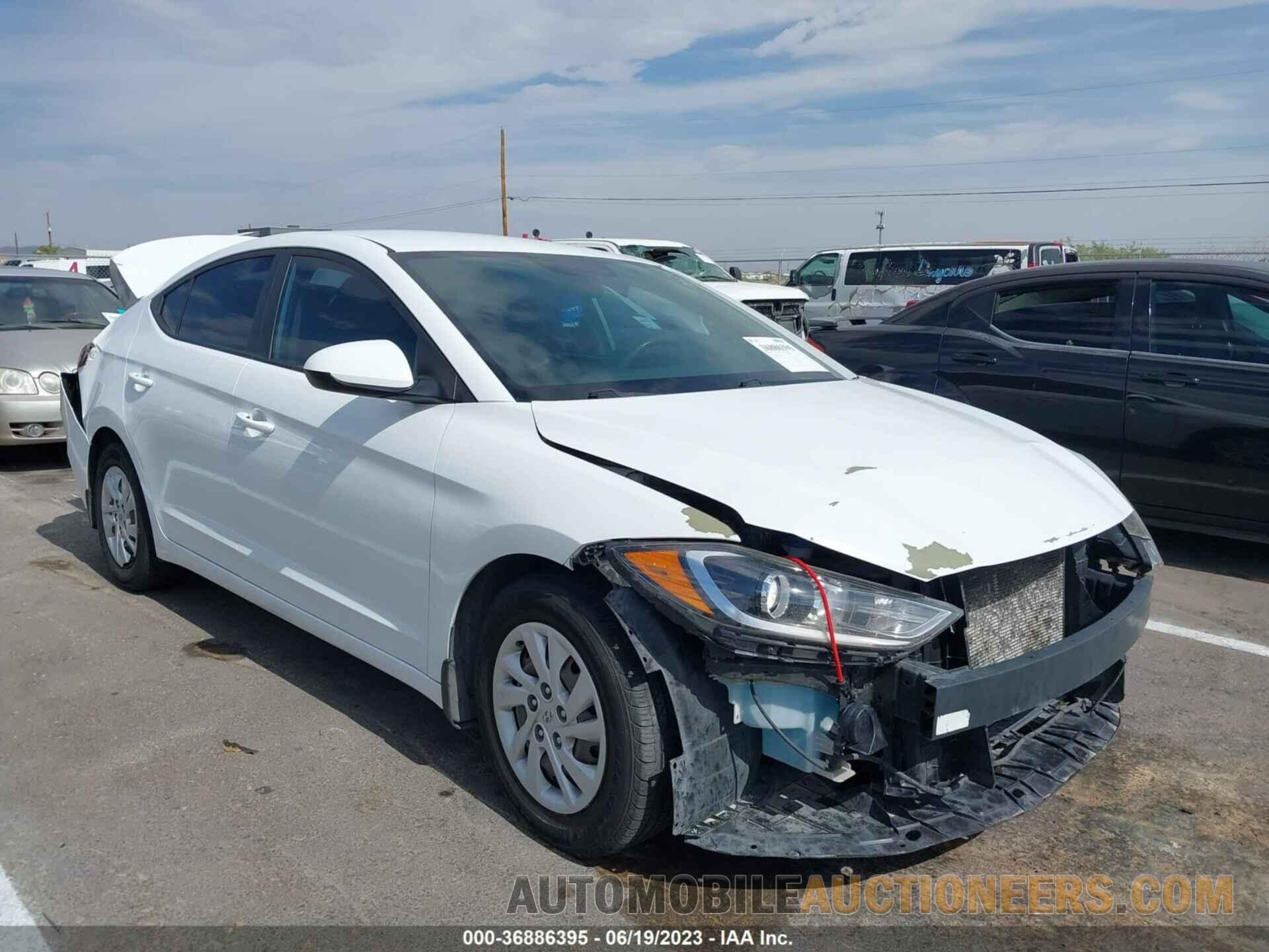 5NPD74LF1JH318458 HYUNDAI ELANTRA 2018