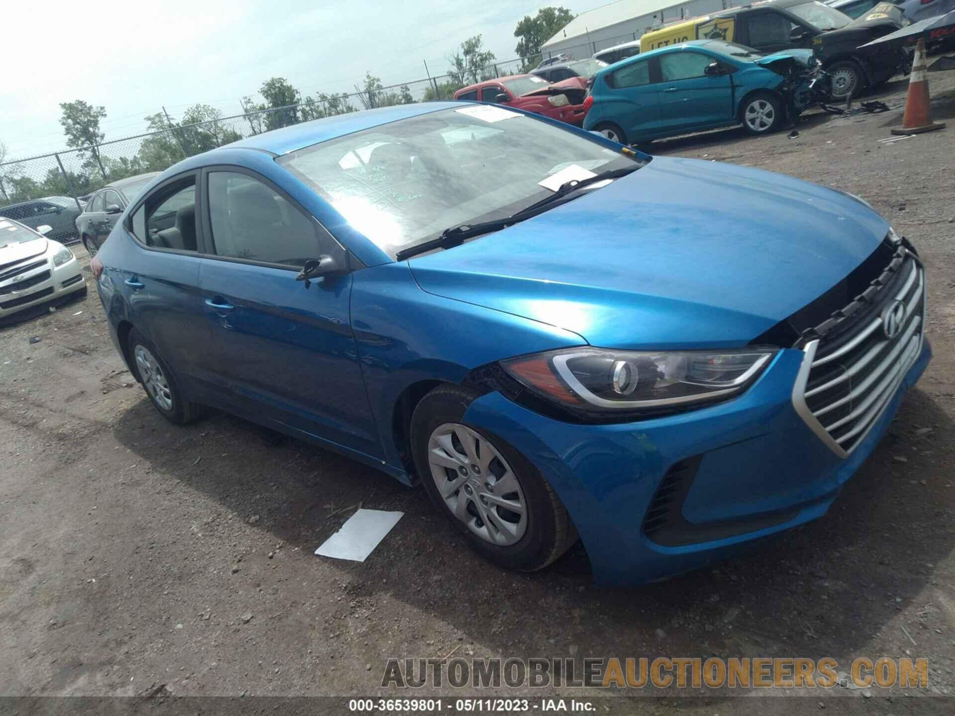 5NPD74LF1JH322705 HYUNDAI ELANTRA 2018