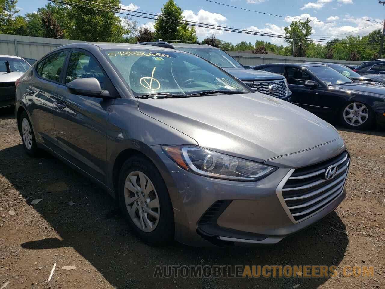 5NPD74LF1JH399672 HYUNDAI ELANTRA 2018