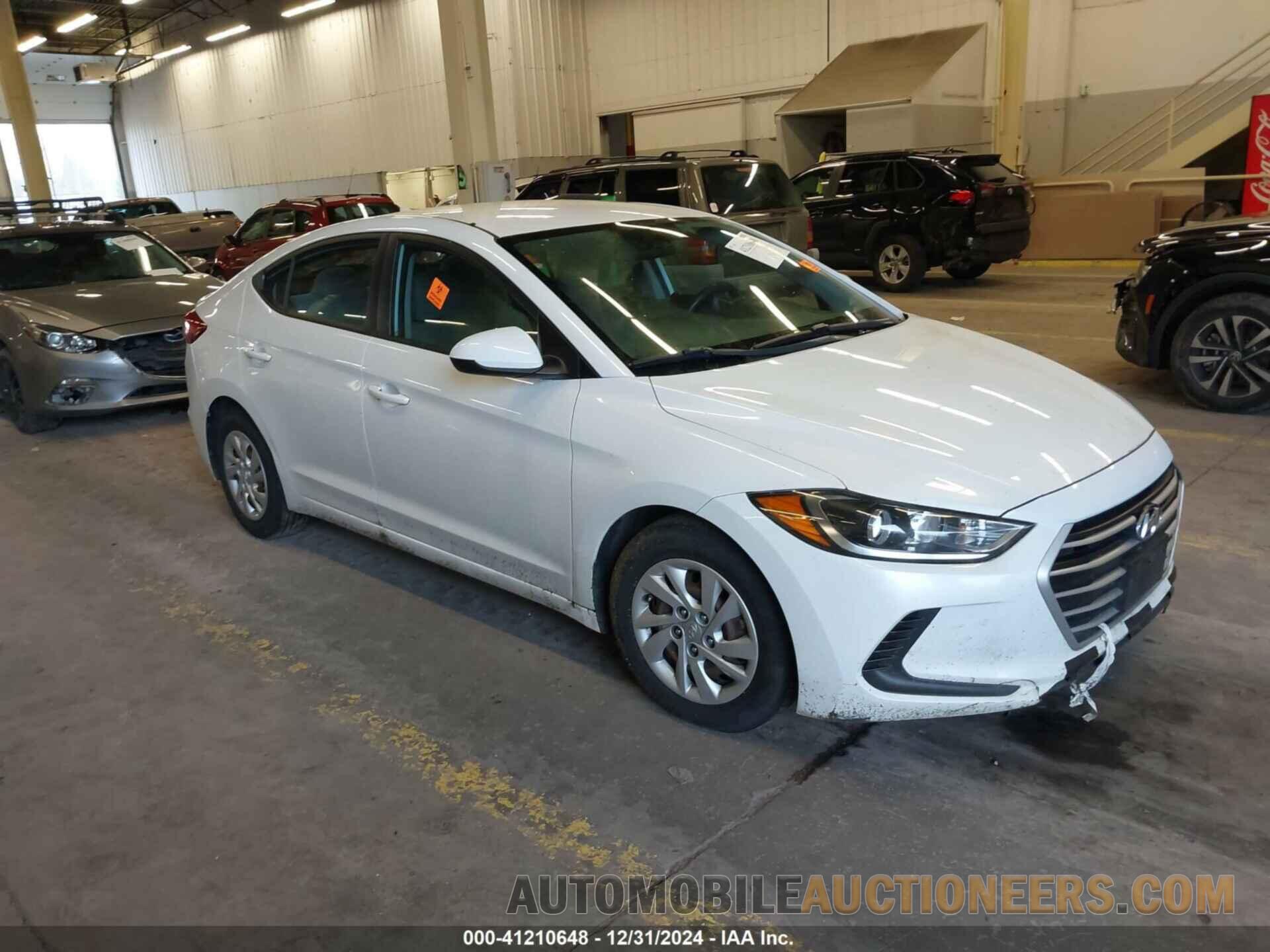 5NPD74LF2HH147830 HYUNDAI ELANTRA 2017