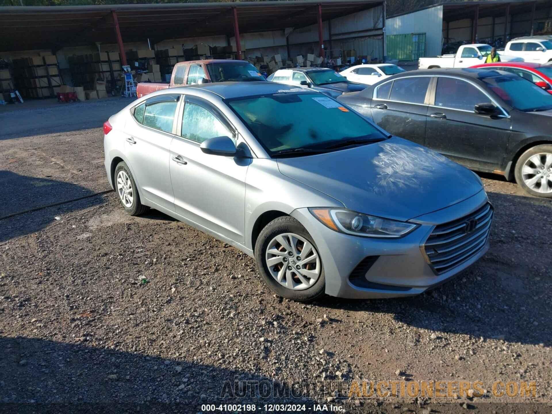 5NPD74LF2HH197160 HYUNDAI ELANTRA 2017