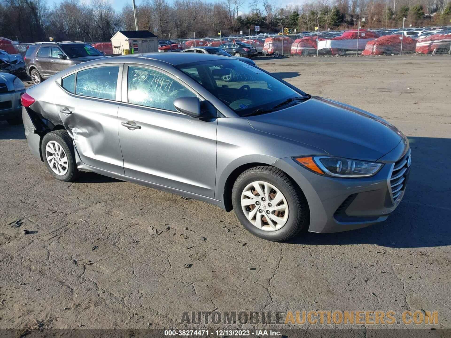 5NPD74LF2JH257508 HYUNDAI ELANTRA 2018