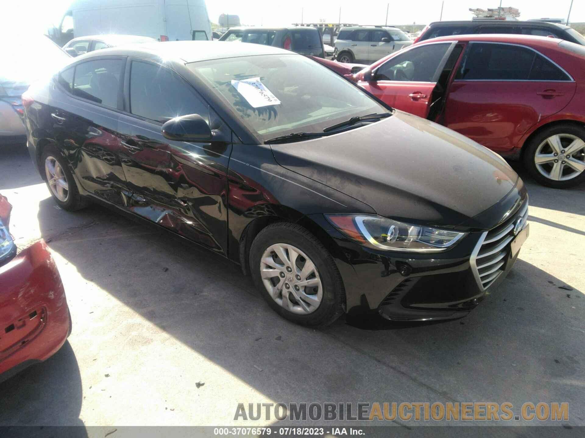 5NPD74LF2JH274373 HYUNDAI ELANTRA 2018