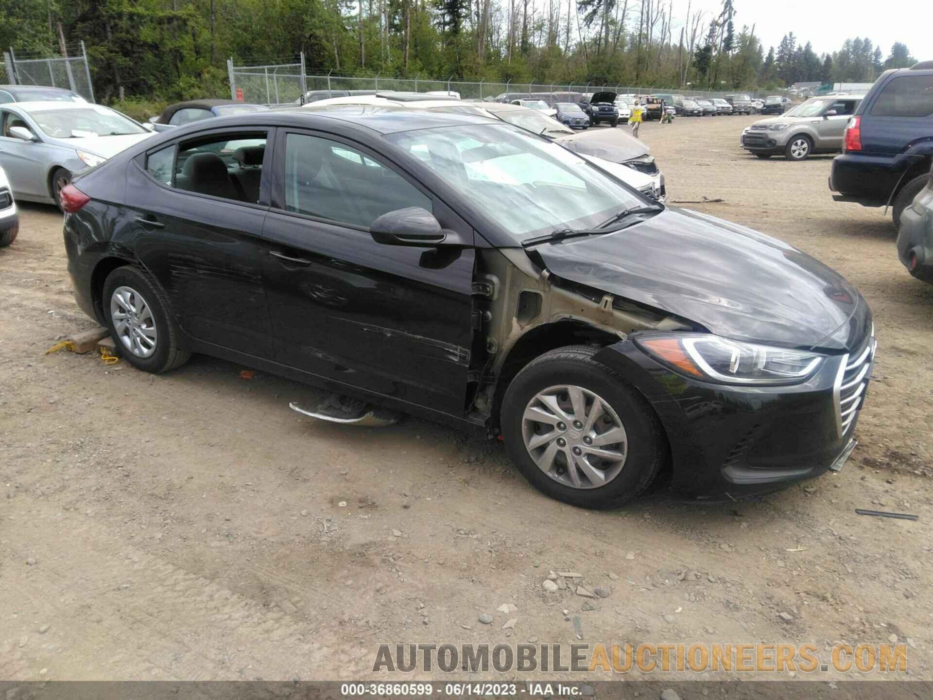 5NPD74LF2JH282232 HYUNDAI ELANTRA 2018