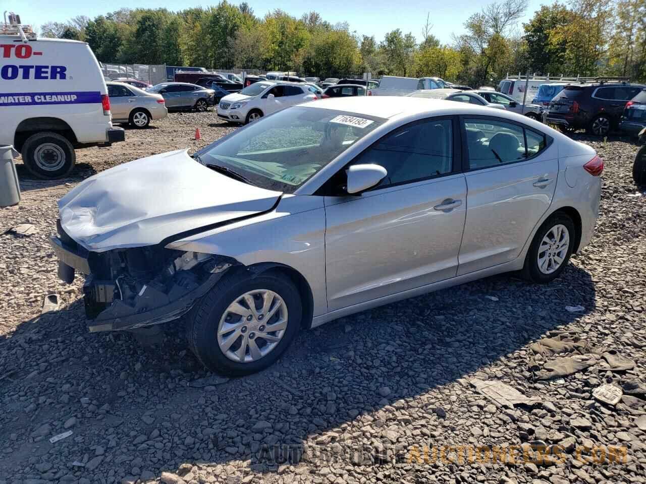 5NPD74LF2JH282814 HYUNDAI ELANTRA 2018