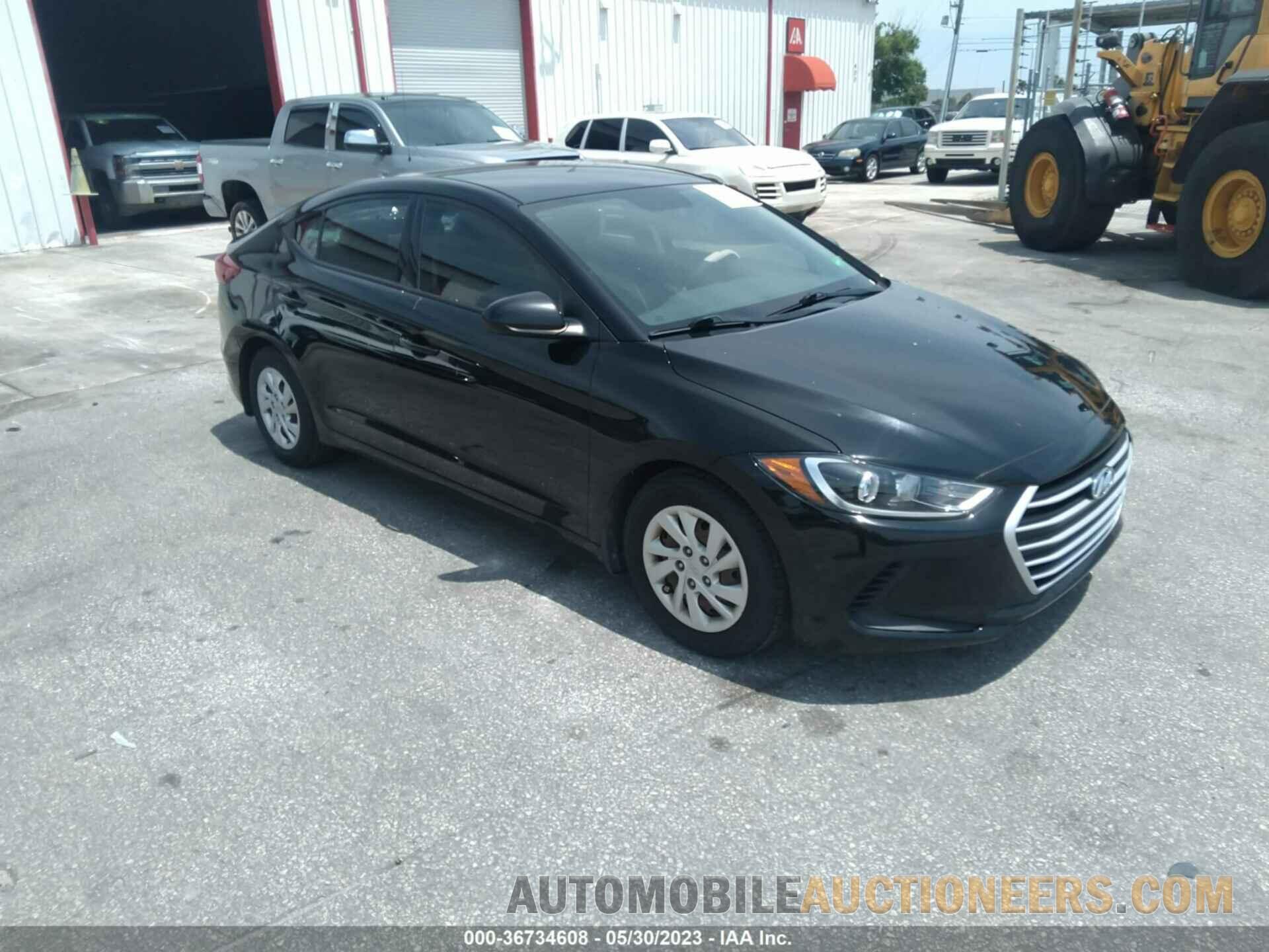 5NPD74LF2JH293361 HYUNDAI ELANTRA 2018