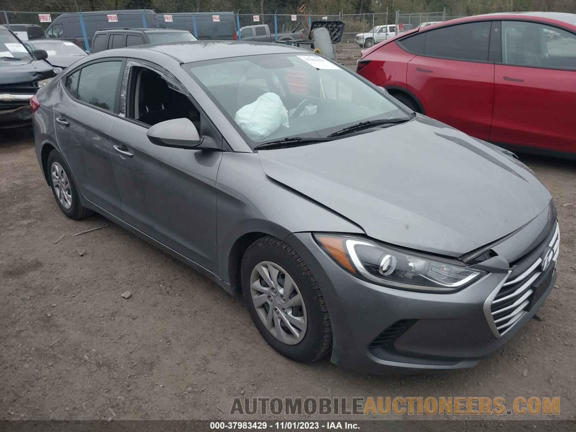 5NPD74LF2JH298396 HYUNDAI ELANTRA 2018