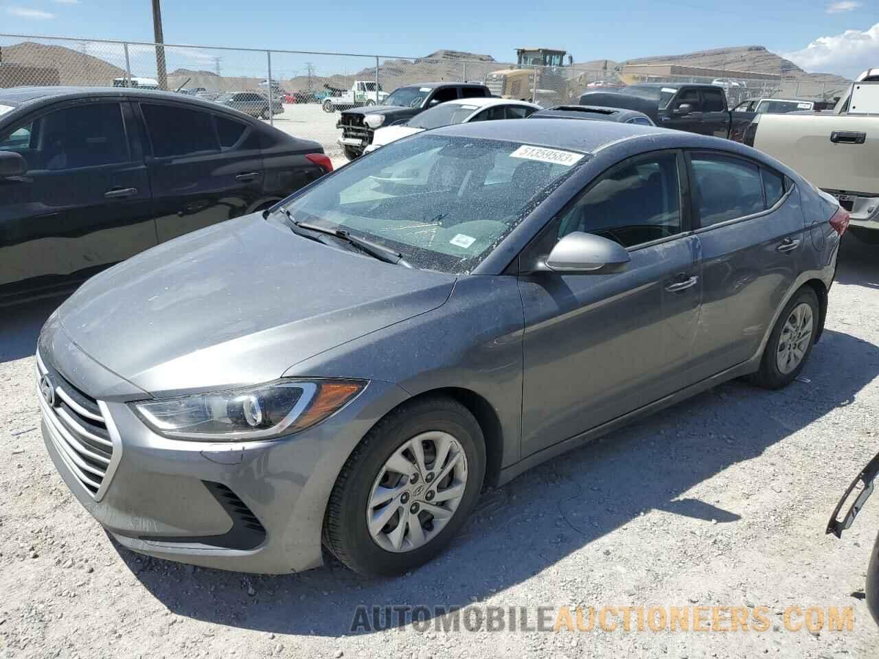 5NPD74LF2JH303743 HYUNDAI ELANTRA 2018