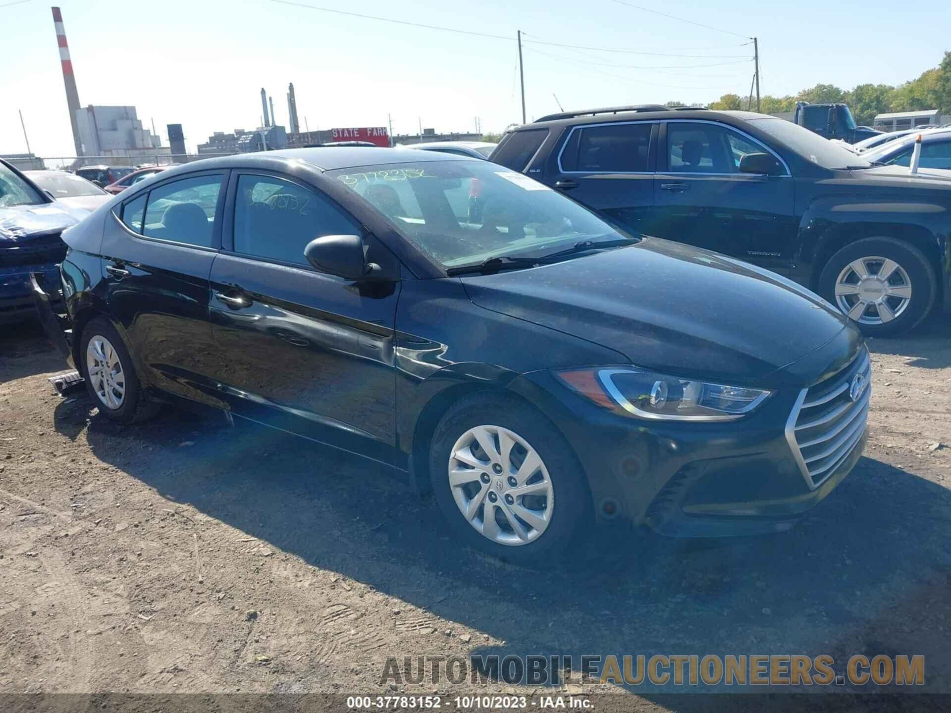 5NPD74LF2JH329002 HYUNDAI ELANTRA 2018