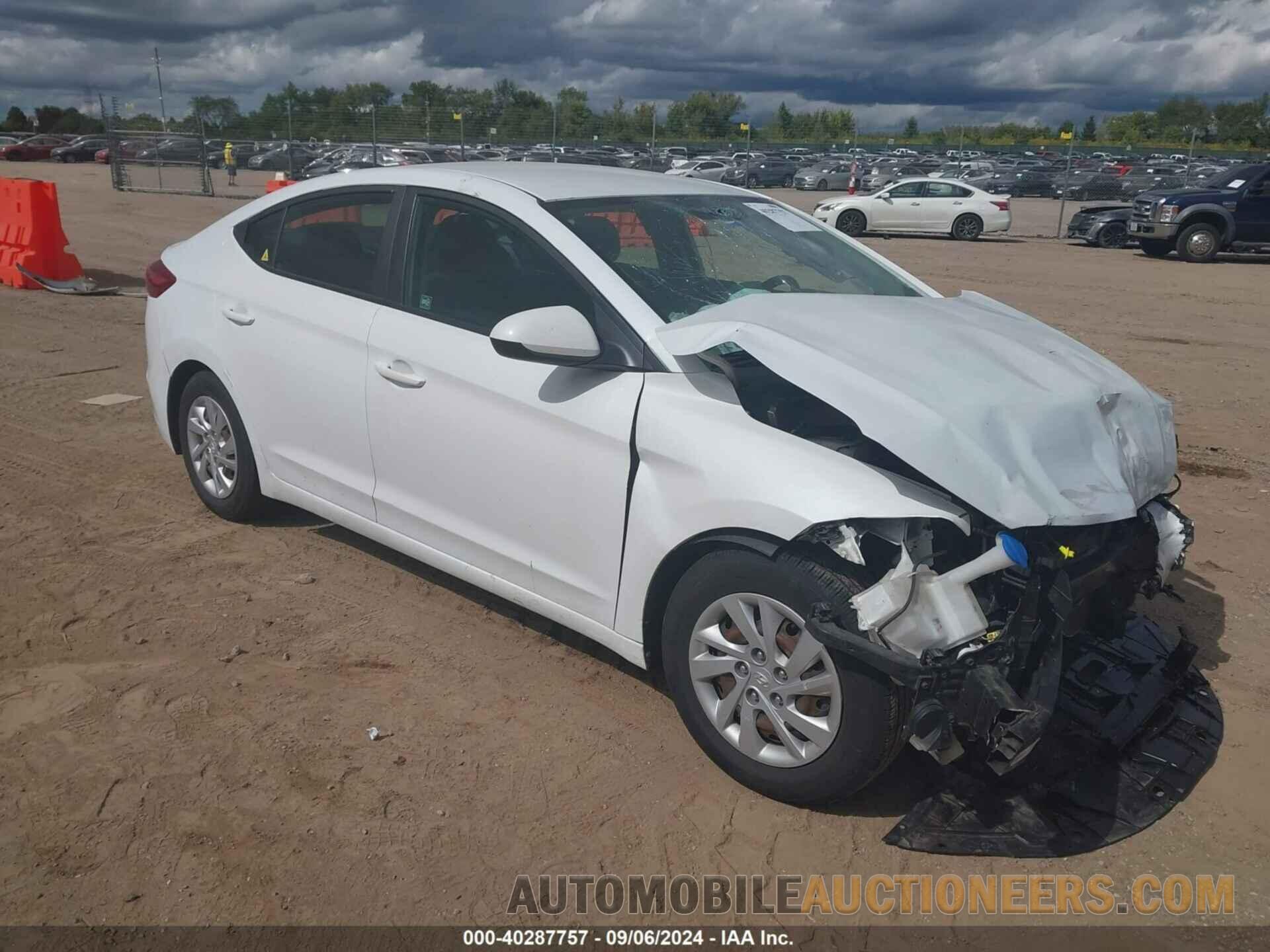 5NPD74LF2JH336192 HYUNDAI ELANTRA 2018