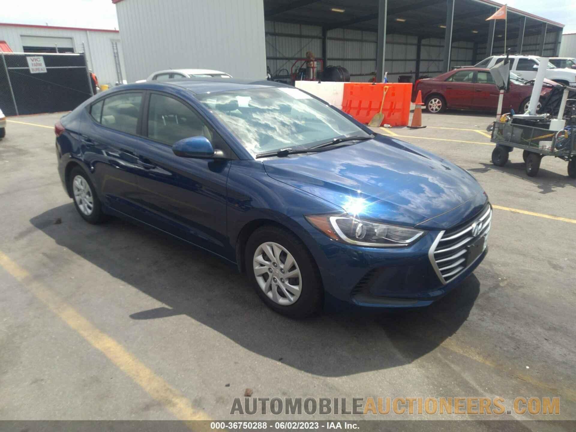 5NPD74LF2JH349749 HYUNDAI ELANTRA 2018