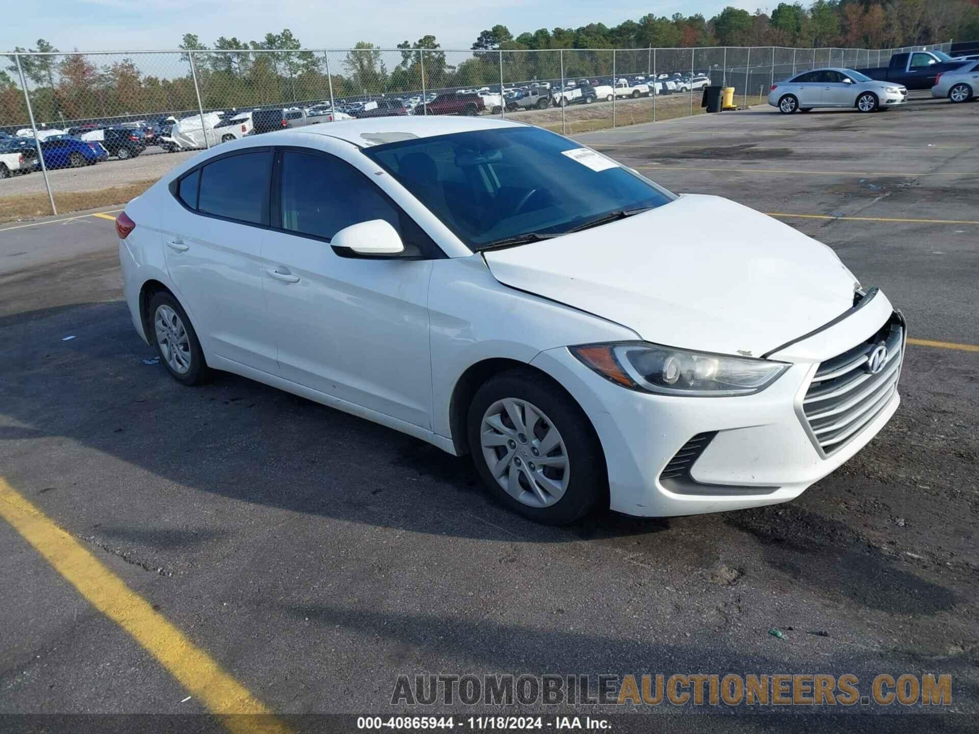 5NPD74LF2JH350903 HYUNDAI ELANTRA 2018