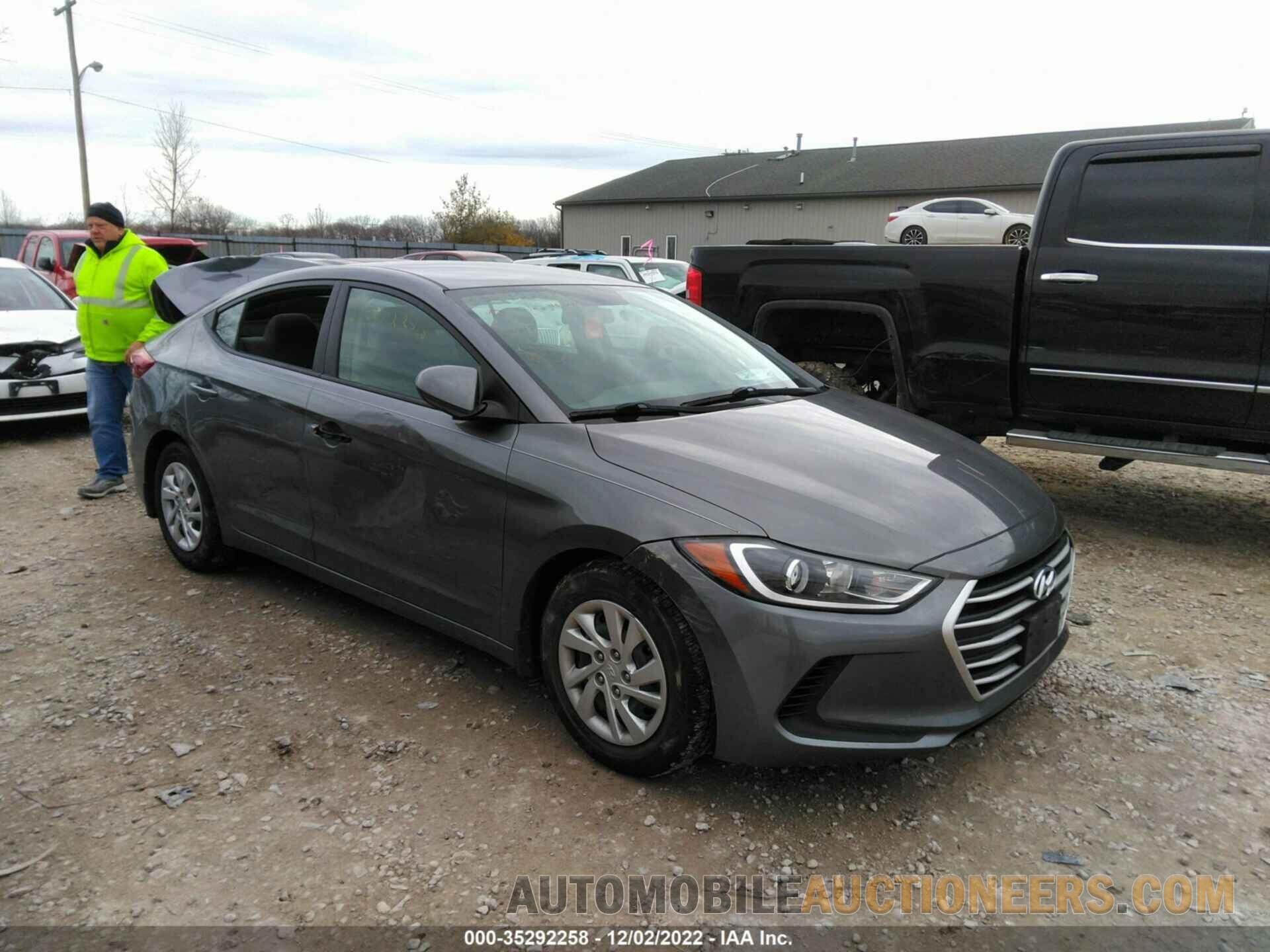 5NPD74LF2JH353073 HYUNDAI ELANTRA 2018