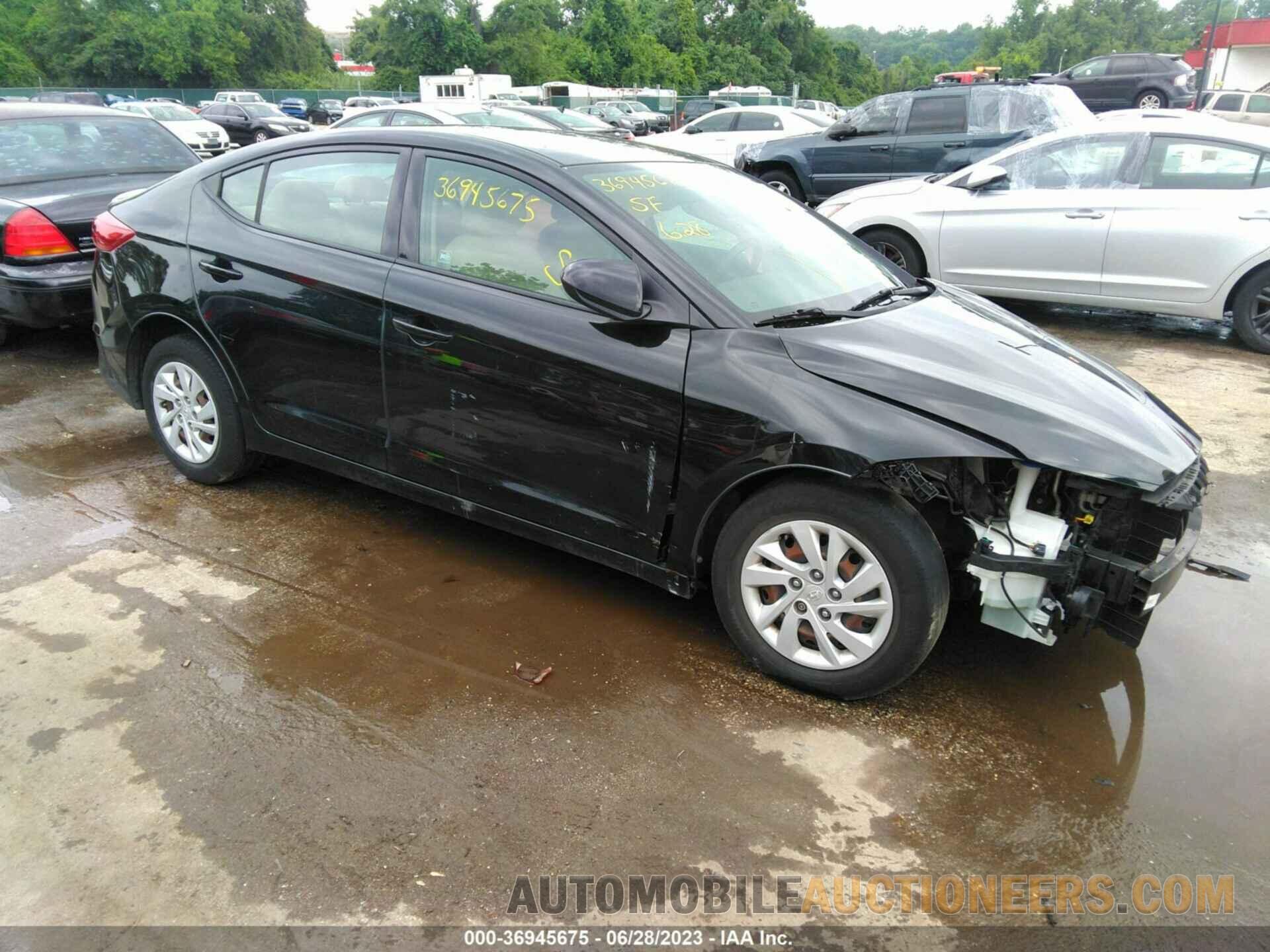 5NPD74LF2JH353882 HYUNDAI ELANTRA 2018