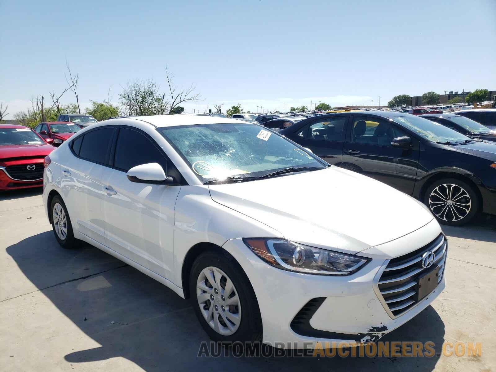 5NPD74LF2JH354398 HYUNDAI ELANTRA 2018