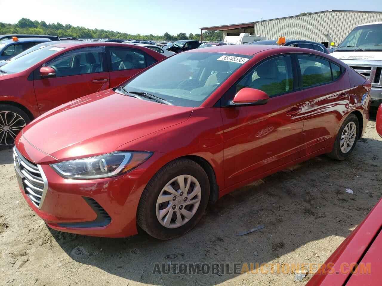 5NPD74LF2JH357379 HYUNDAI ELANTRA 2018