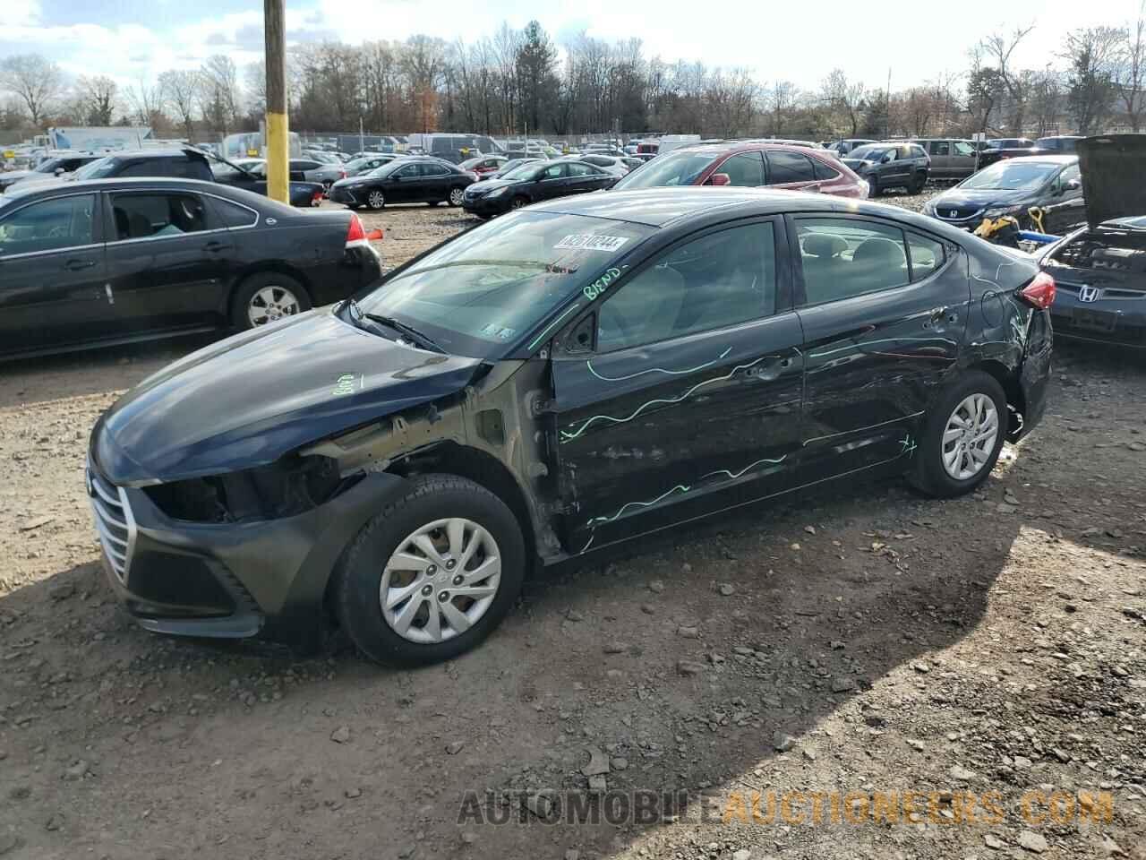 5NPD74LF2JH375140 HYUNDAI ELANTRA 2018