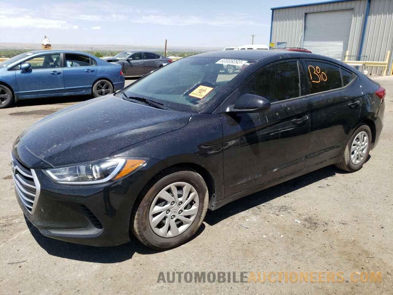 5NPD74LF2JH383013 HYUNDAI ELANTRA 2018