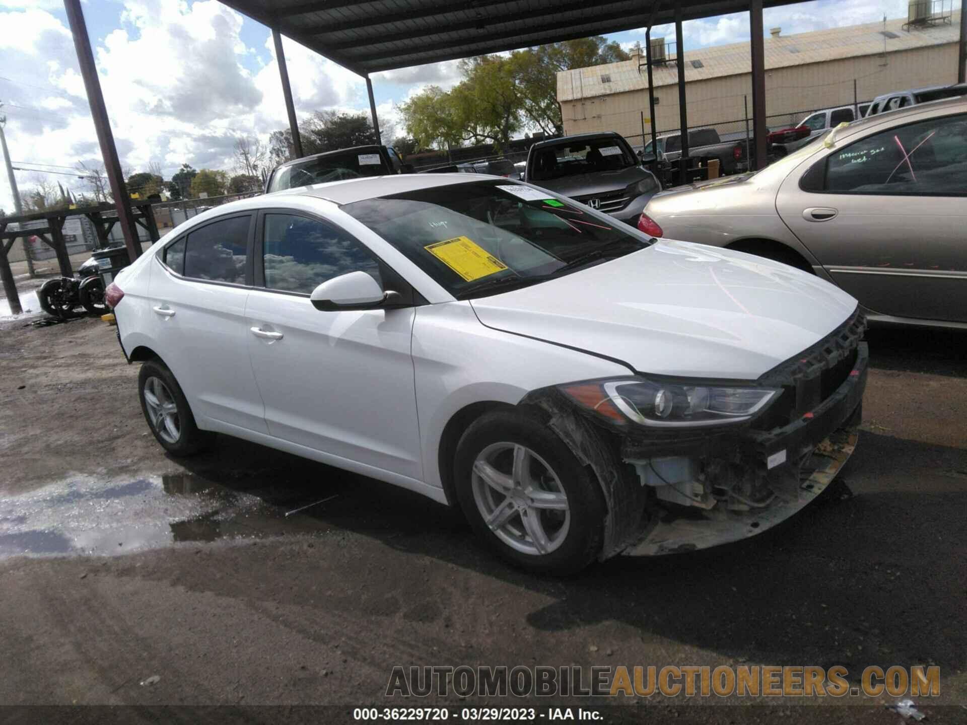 5NPD74LF2JH383786 HYUNDAI ELANTRA 2018