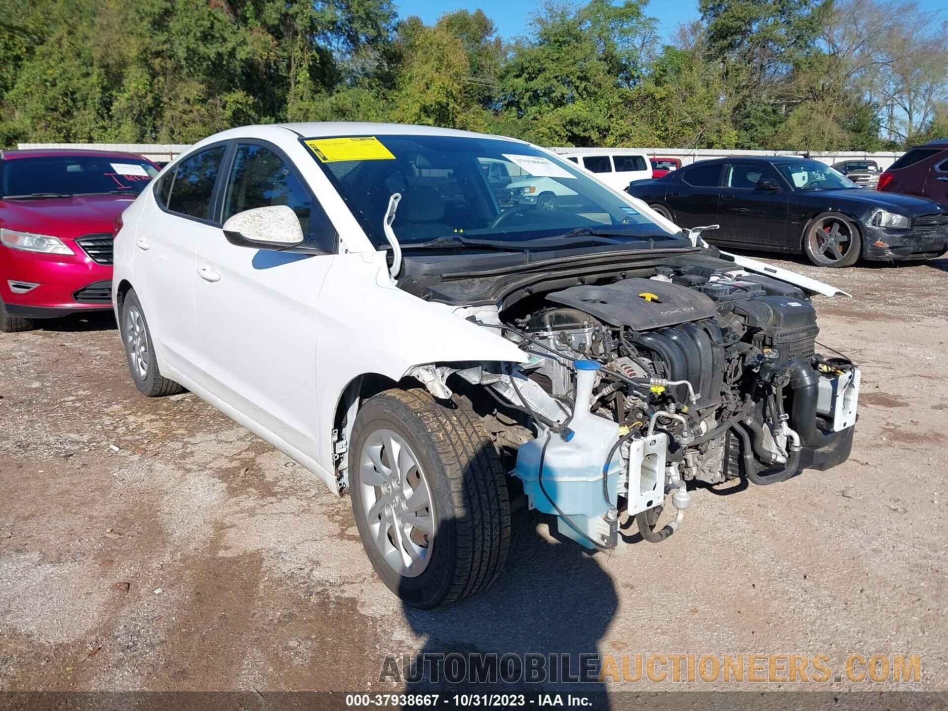 5NPD74LF2JH384646 HYUNDAI ELANTRA 2018