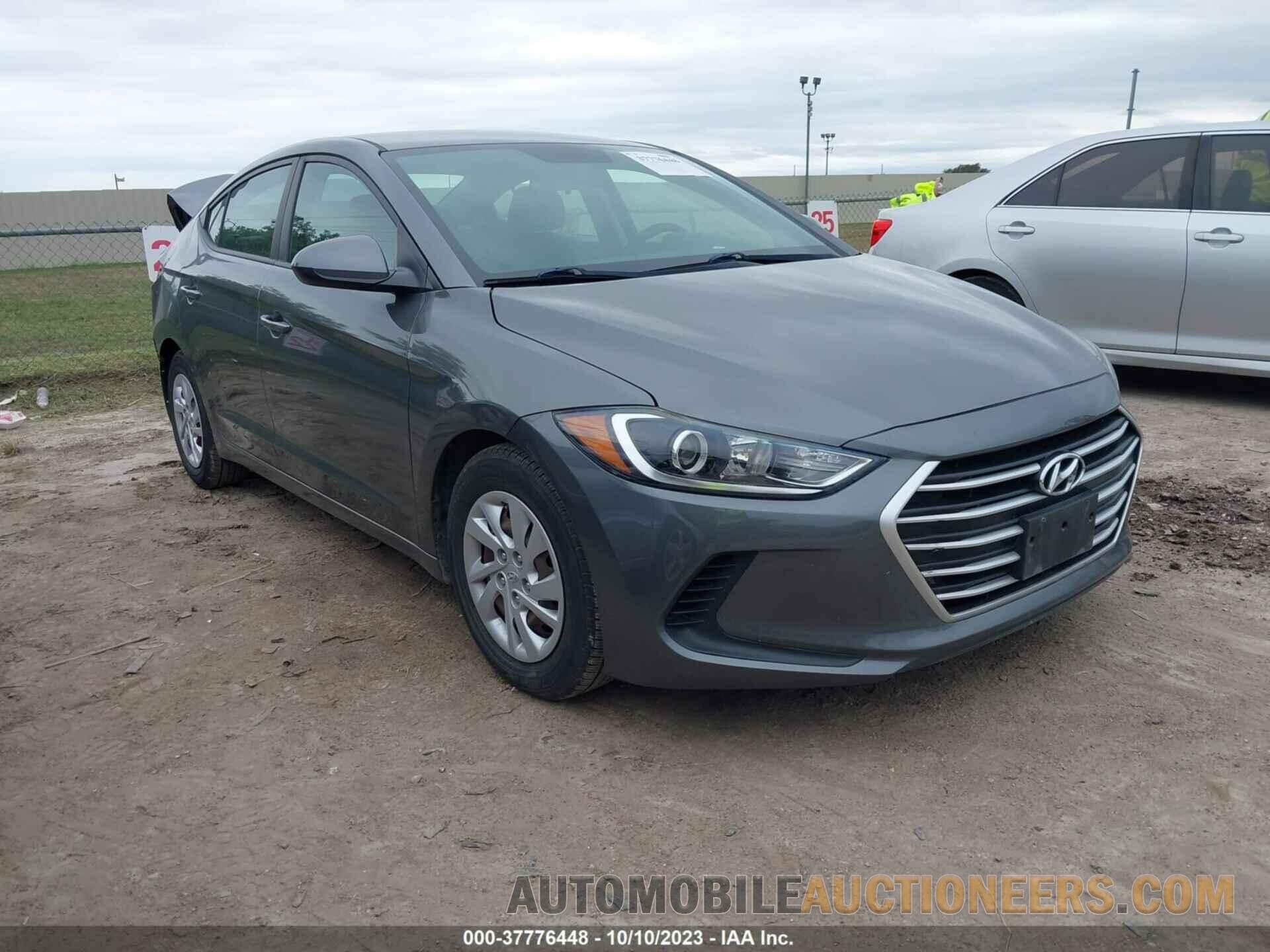 5NPD74LF2JH393248 HYUNDAI ELANTRA 2018