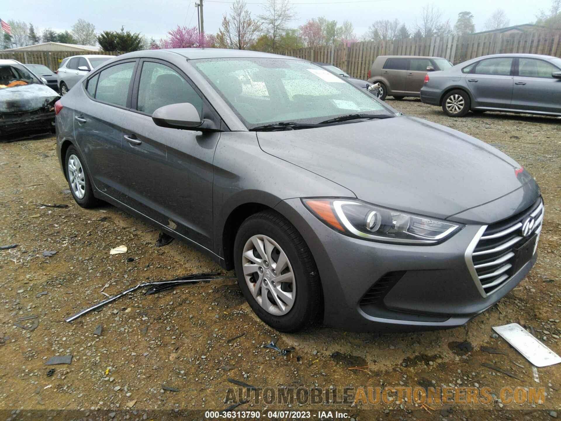 5NPD74LF2JH394108 HYUNDAI ELANTRA 2018