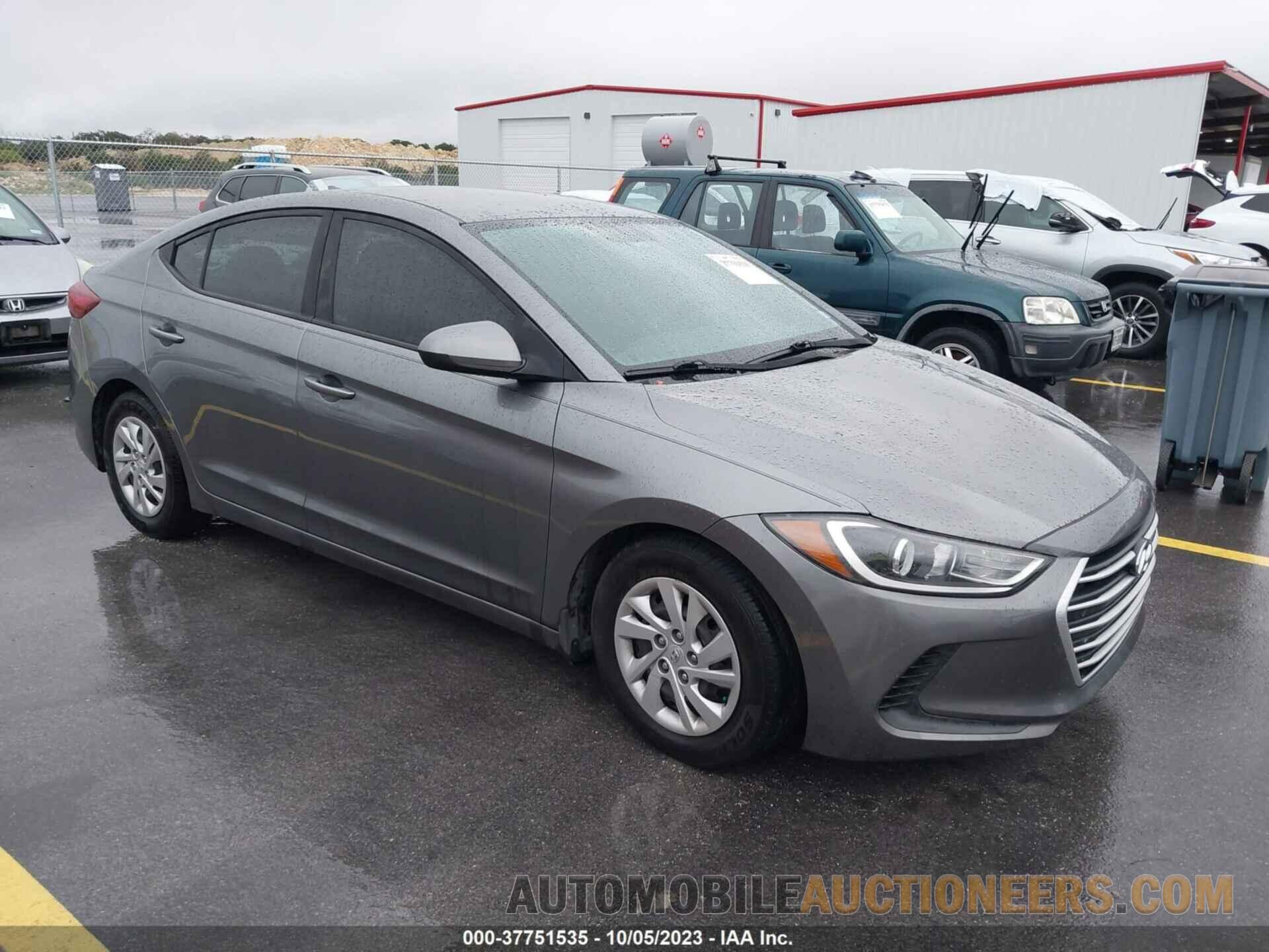 5NPD74LF2JH398479 HYUNDAI ELANTRA 2018