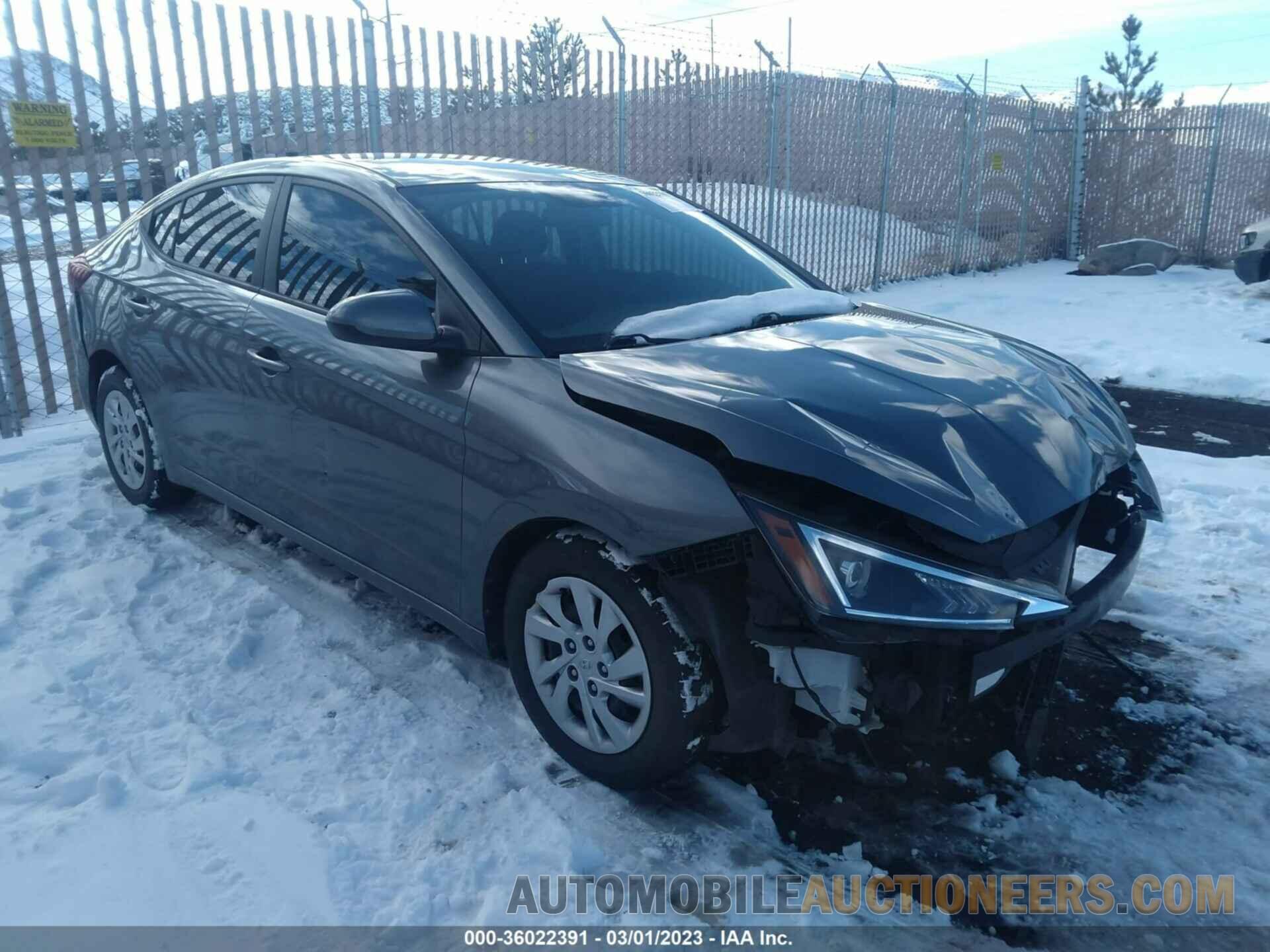 5NPD74LF2KH447438 HYUNDAI ELANTRA 2019