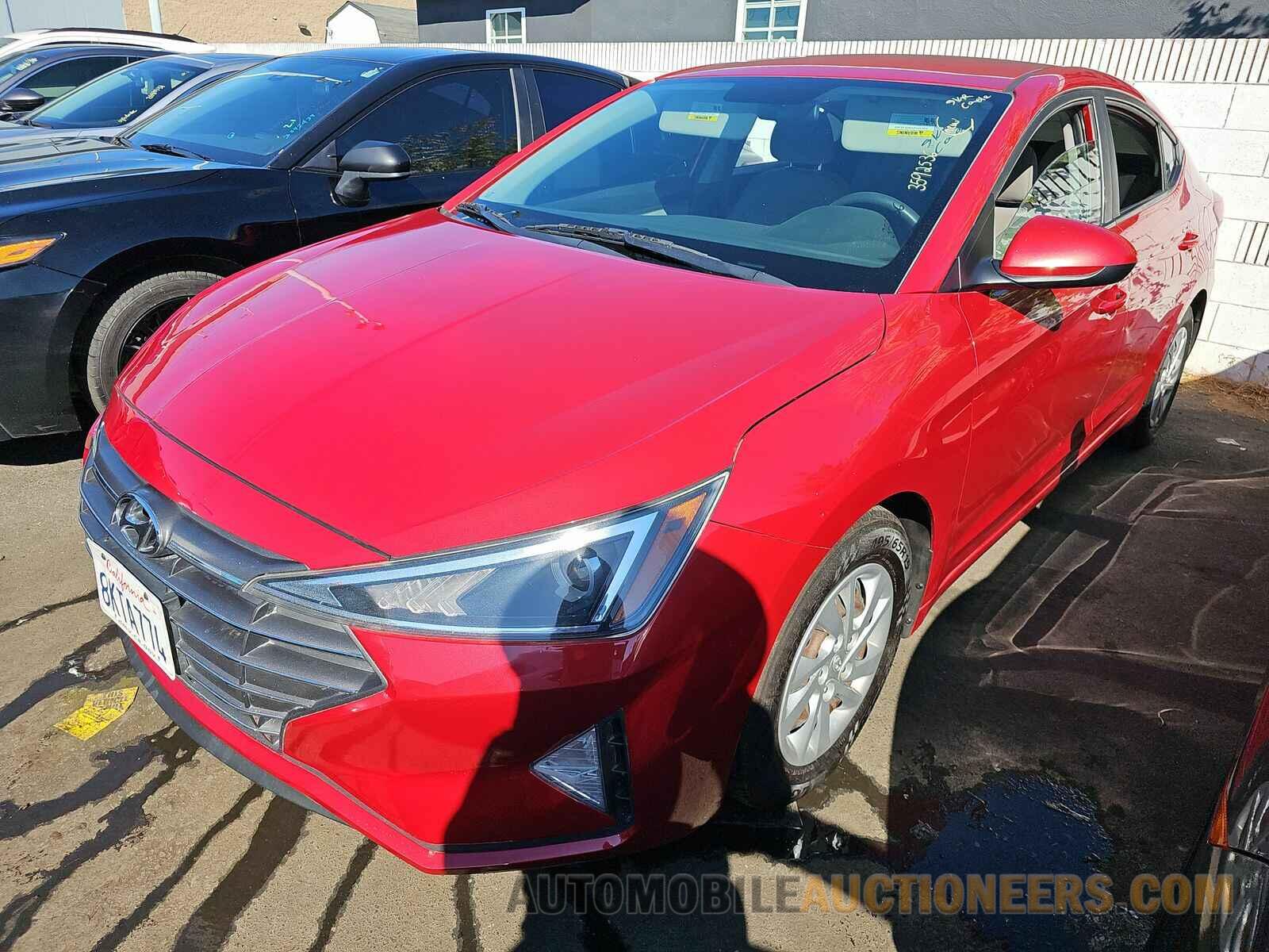 5NPD74LF2KH497238 Hyundai Elantra SE 2019