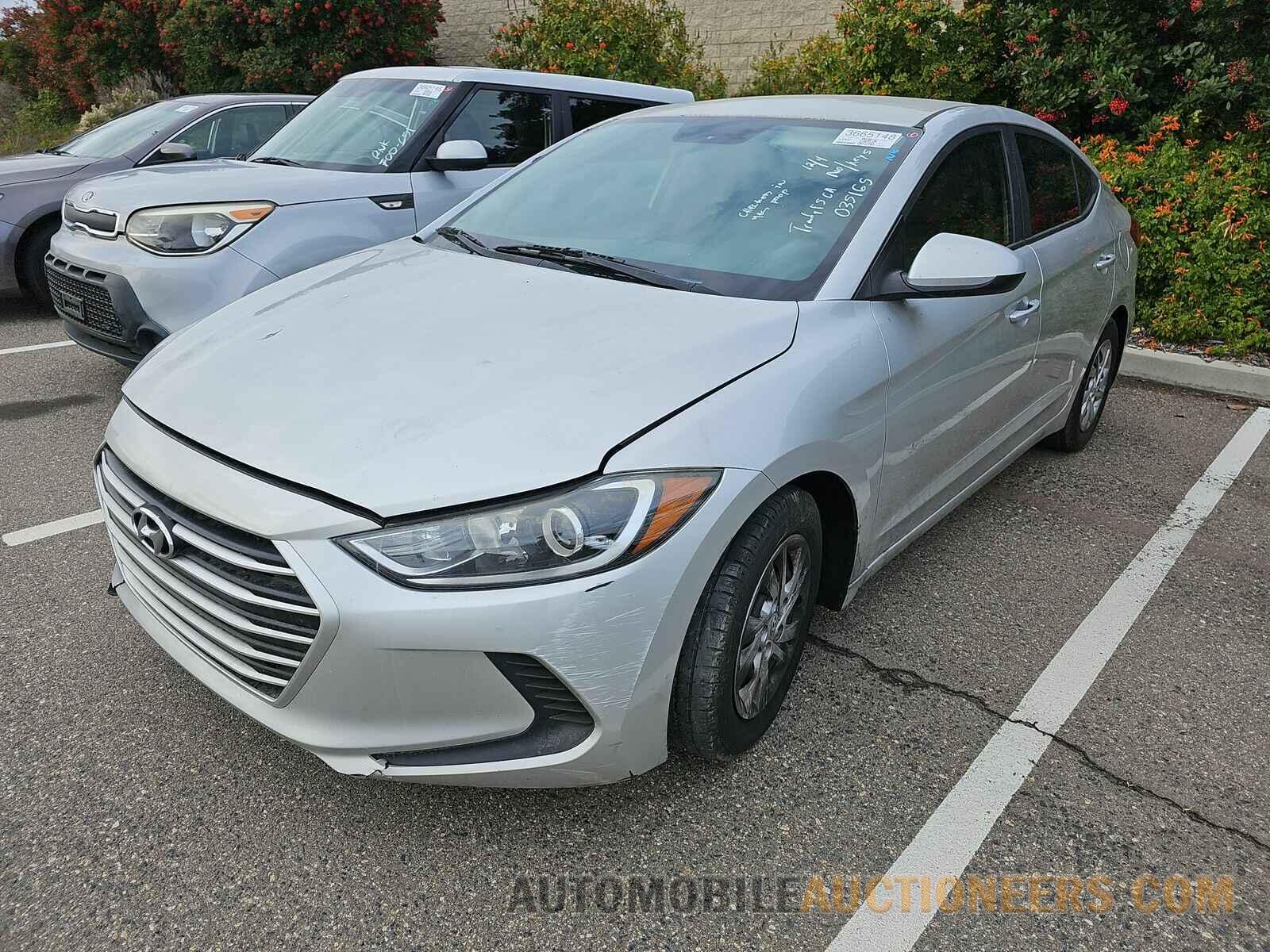 5NPD74LF3HH035165 Hyundai Elantra SE 2017