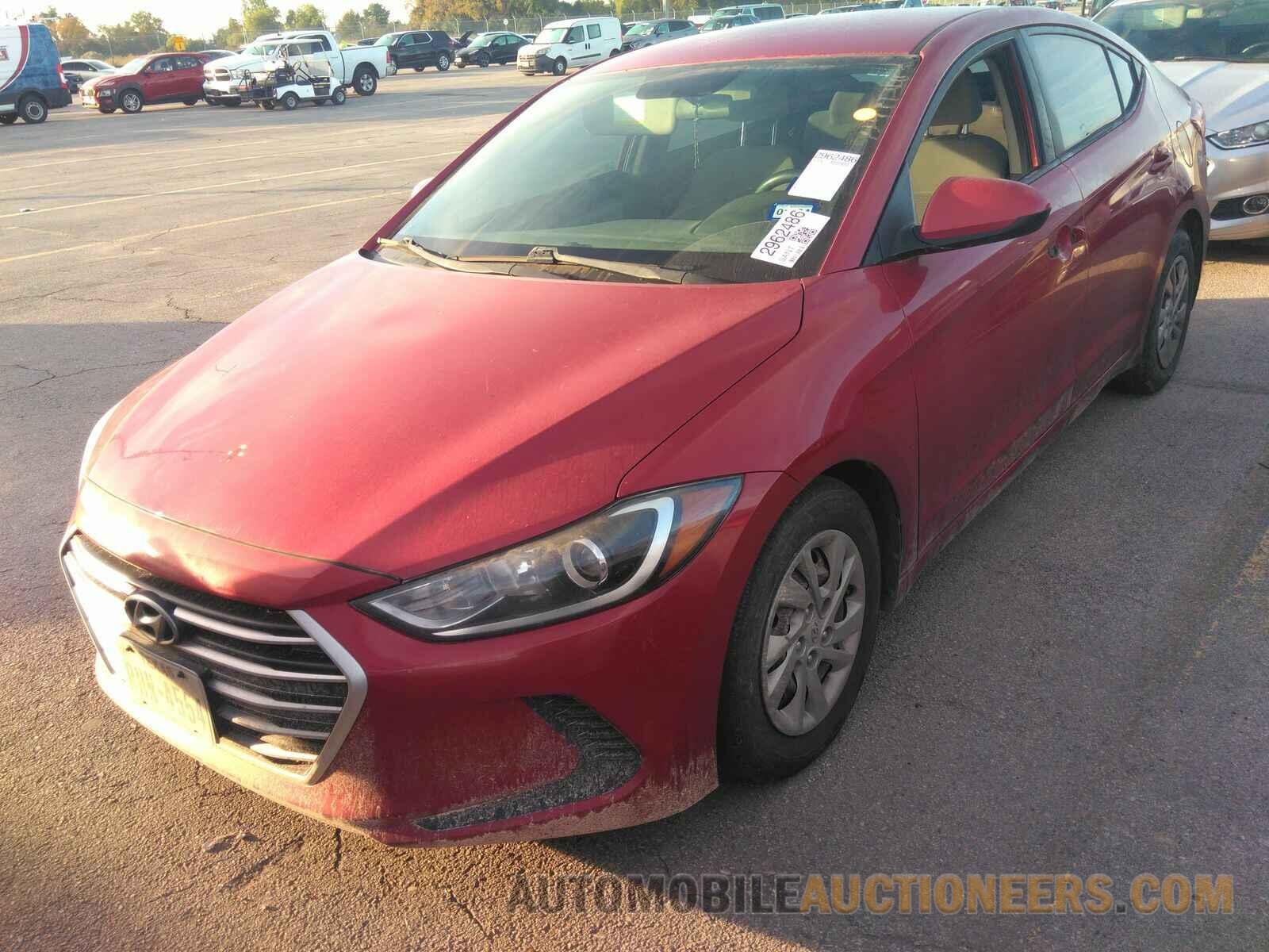 5NPD74LF3HH059854 Hyundai Elantra SE 2017