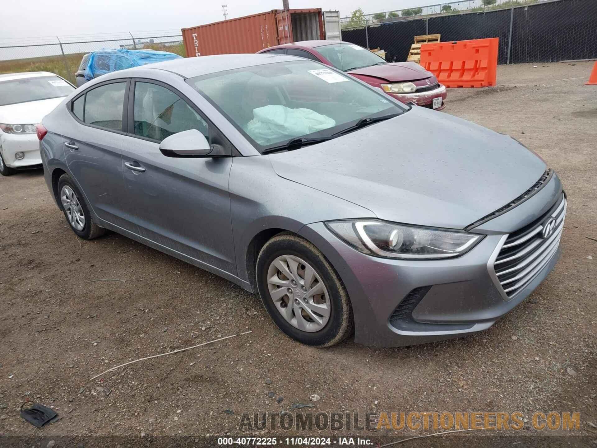 5NPD74LF3HH103142 HYUNDAI ELANTRA 2017