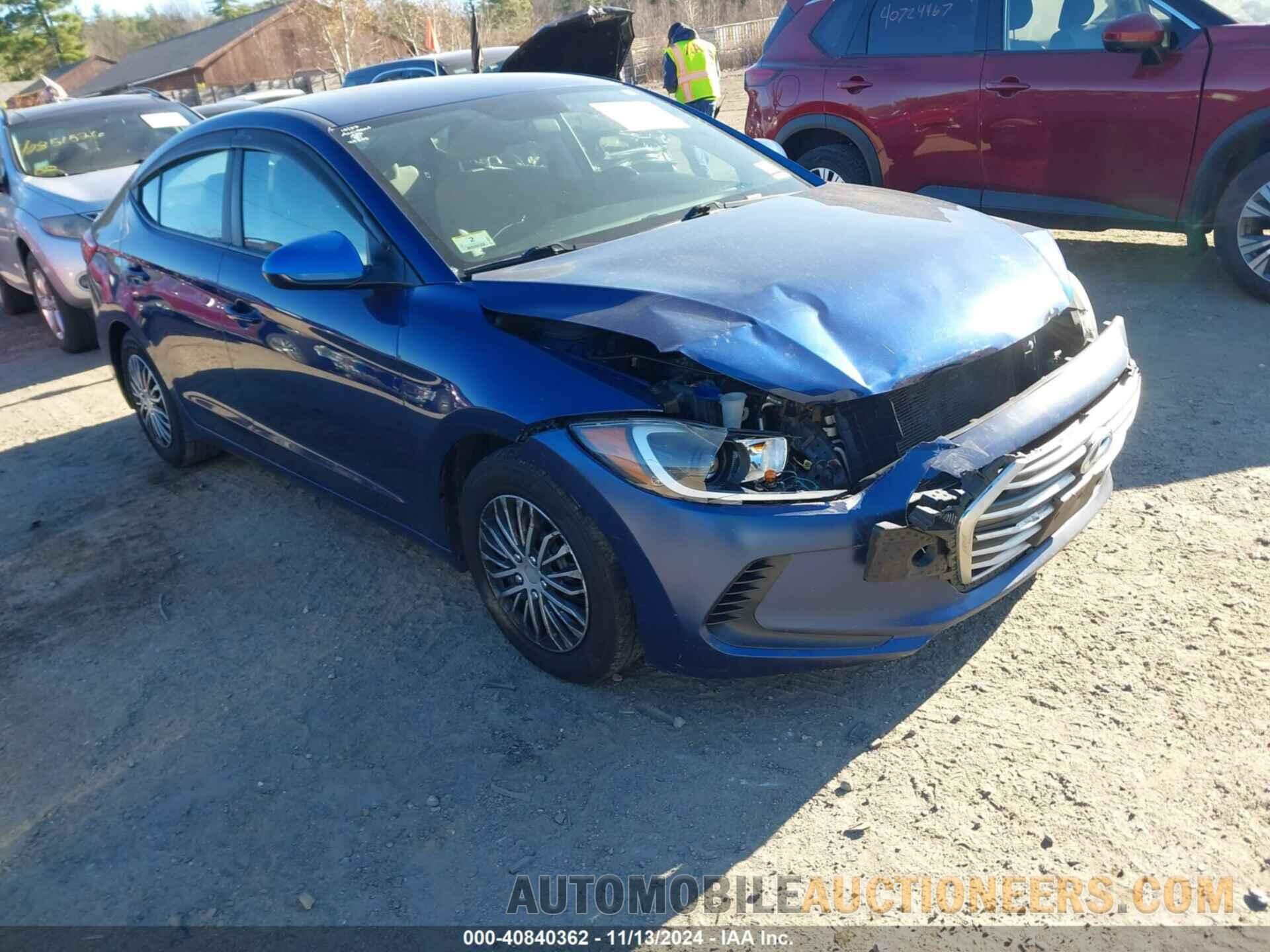 5NPD74LF3HH126369 HYUNDAI ELANTRA 2017