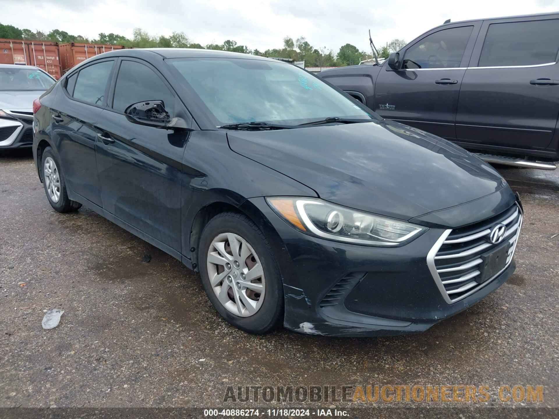 5NPD74LF3HH136481 HYUNDAI ELANTRA 2017