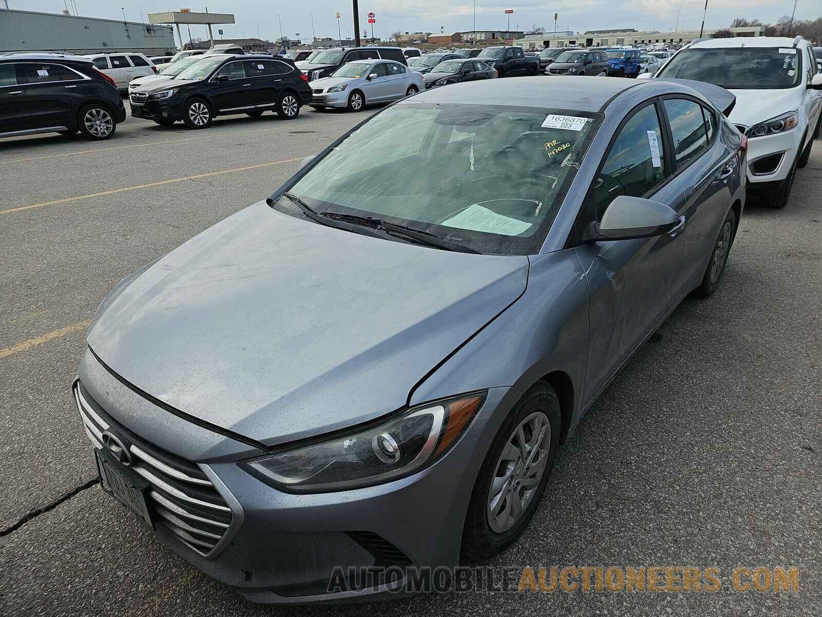 5NPD74LF3HH147030 Hyundai Elantra SE 2017