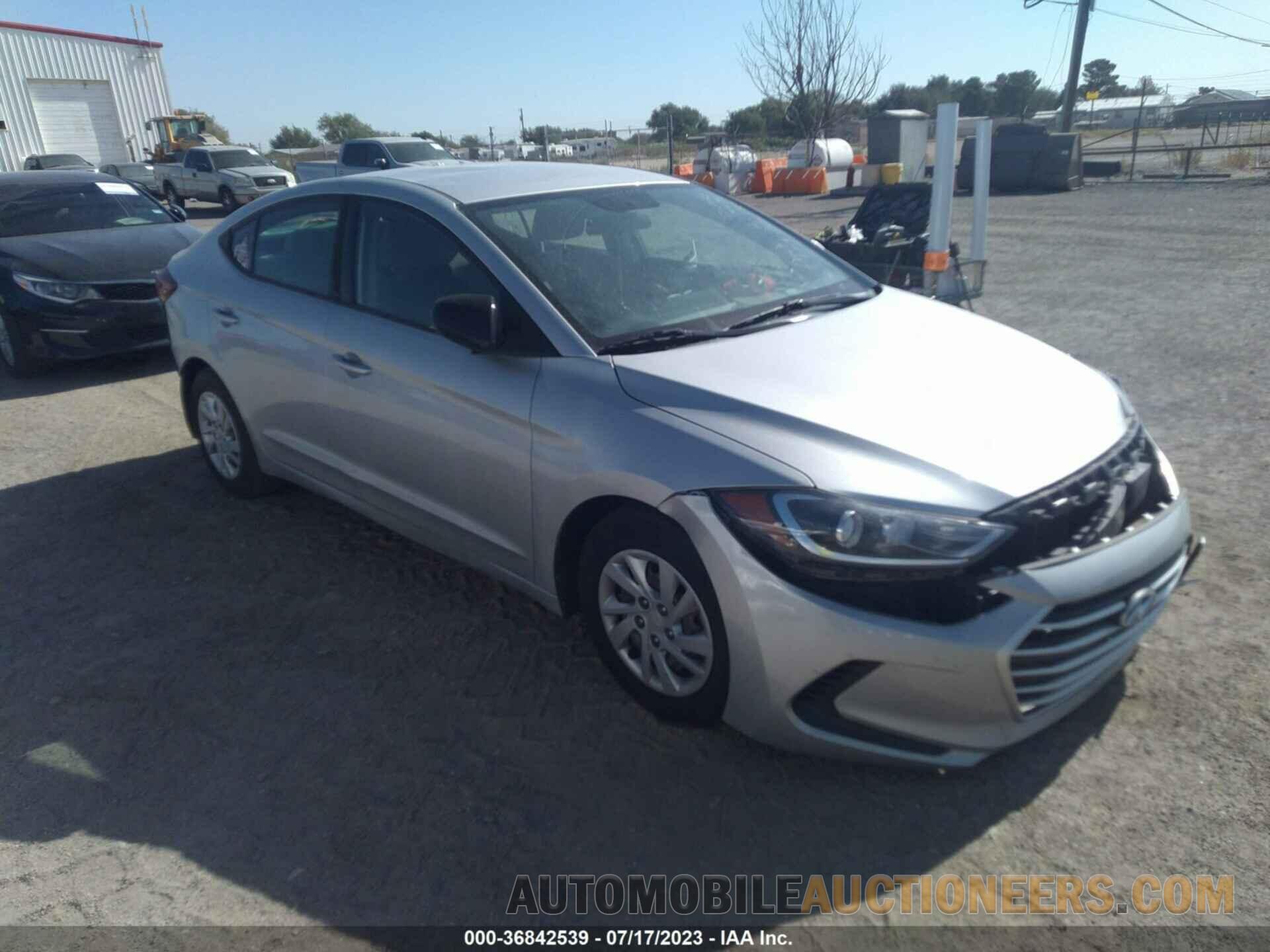 5NPD74LF3JH218457 HYUNDAI ELANTRA 2018