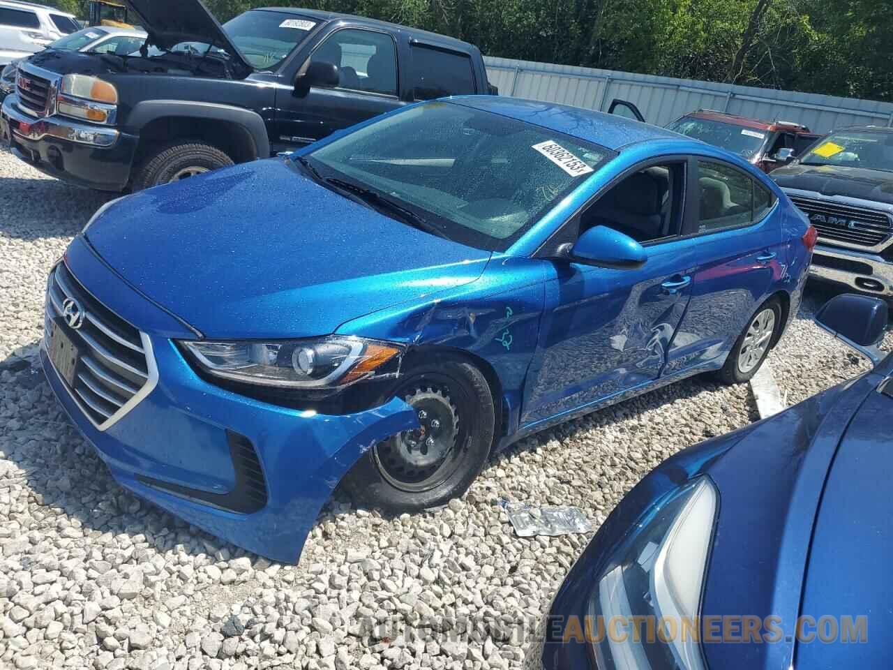 5NPD74LF3JH233654 HYUNDAI ELANTRA 2018