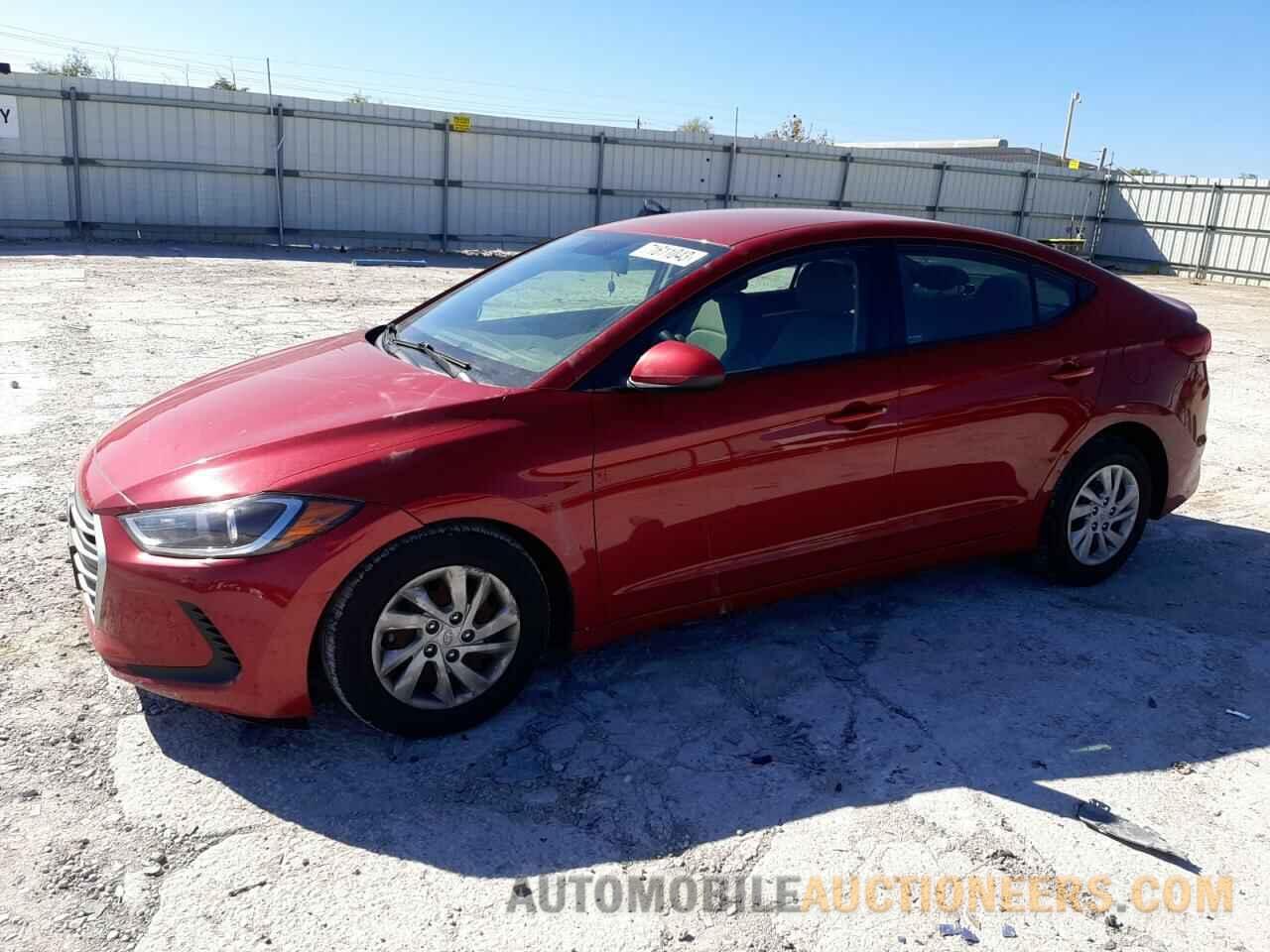 5NPD74LF3JH234867 HYUNDAI ELANTRA 2018