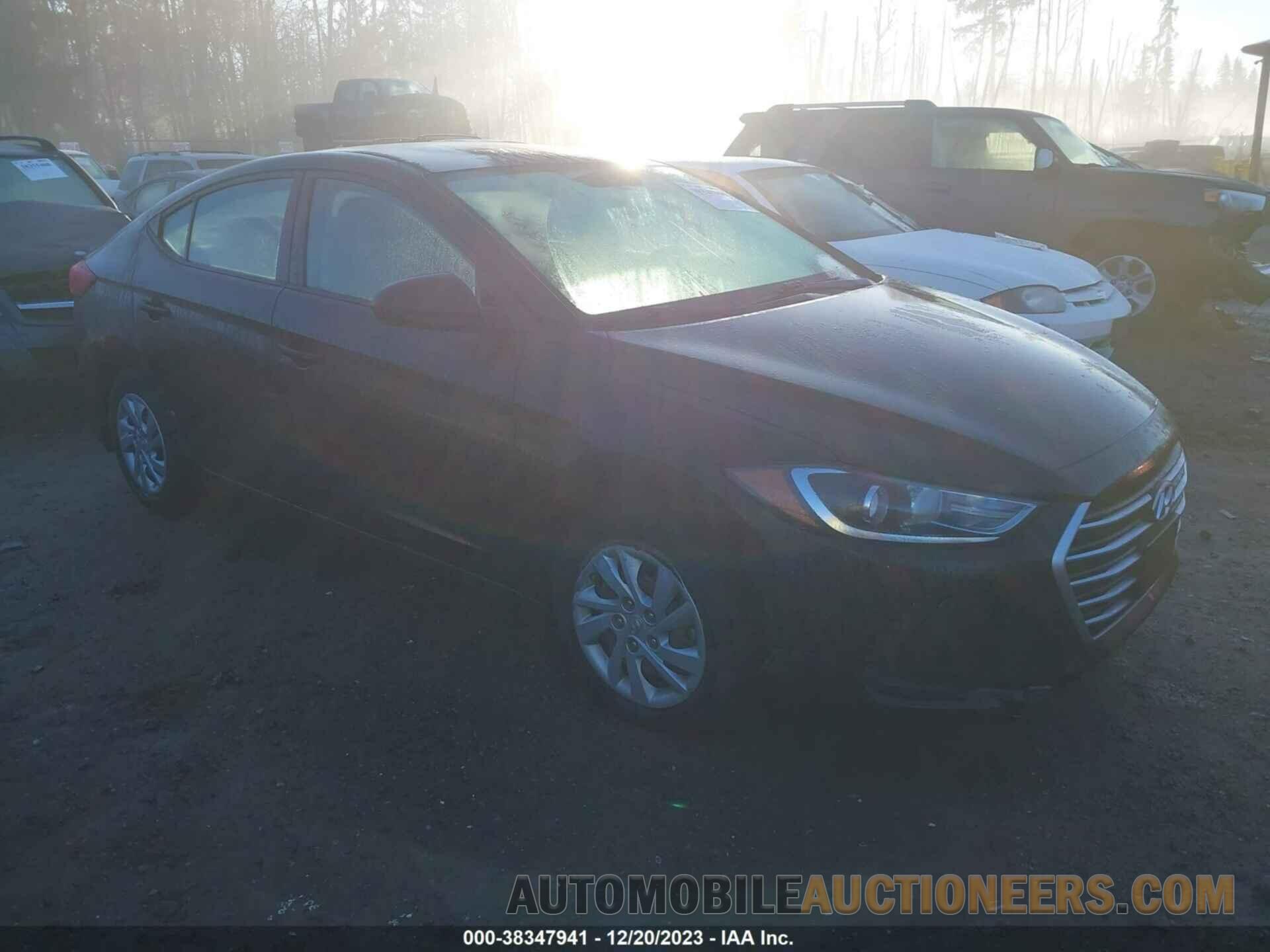 5NPD74LF3JH251586 HYUNDAI ELANTRA 2018