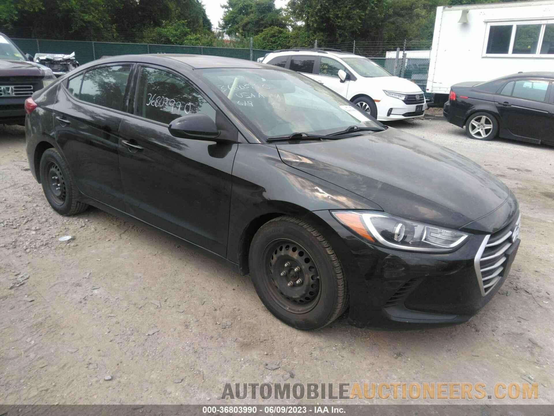 5NPD74LF3JH262071 HYUNDAI ELANTRA 2018