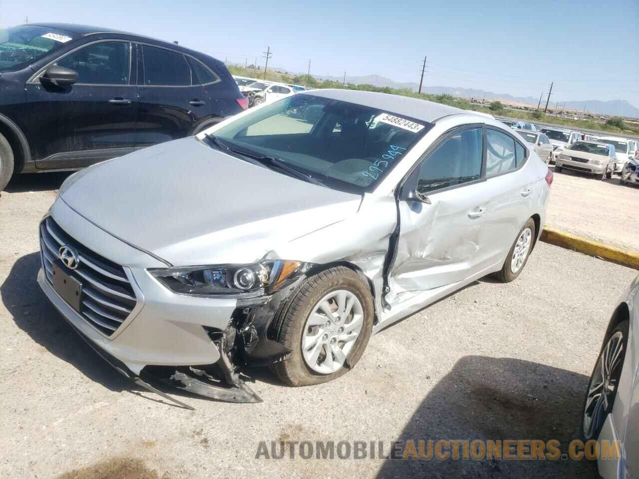 5NPD74LF3JH295944 HYUNDAI ELANTRA 2018