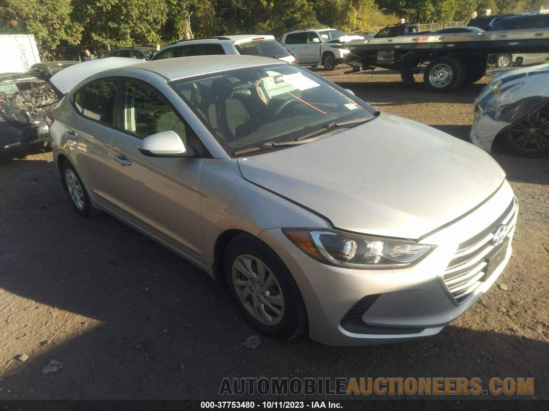 5NPD74LF3JH301225 HYUNDAI ELANTRA 2018