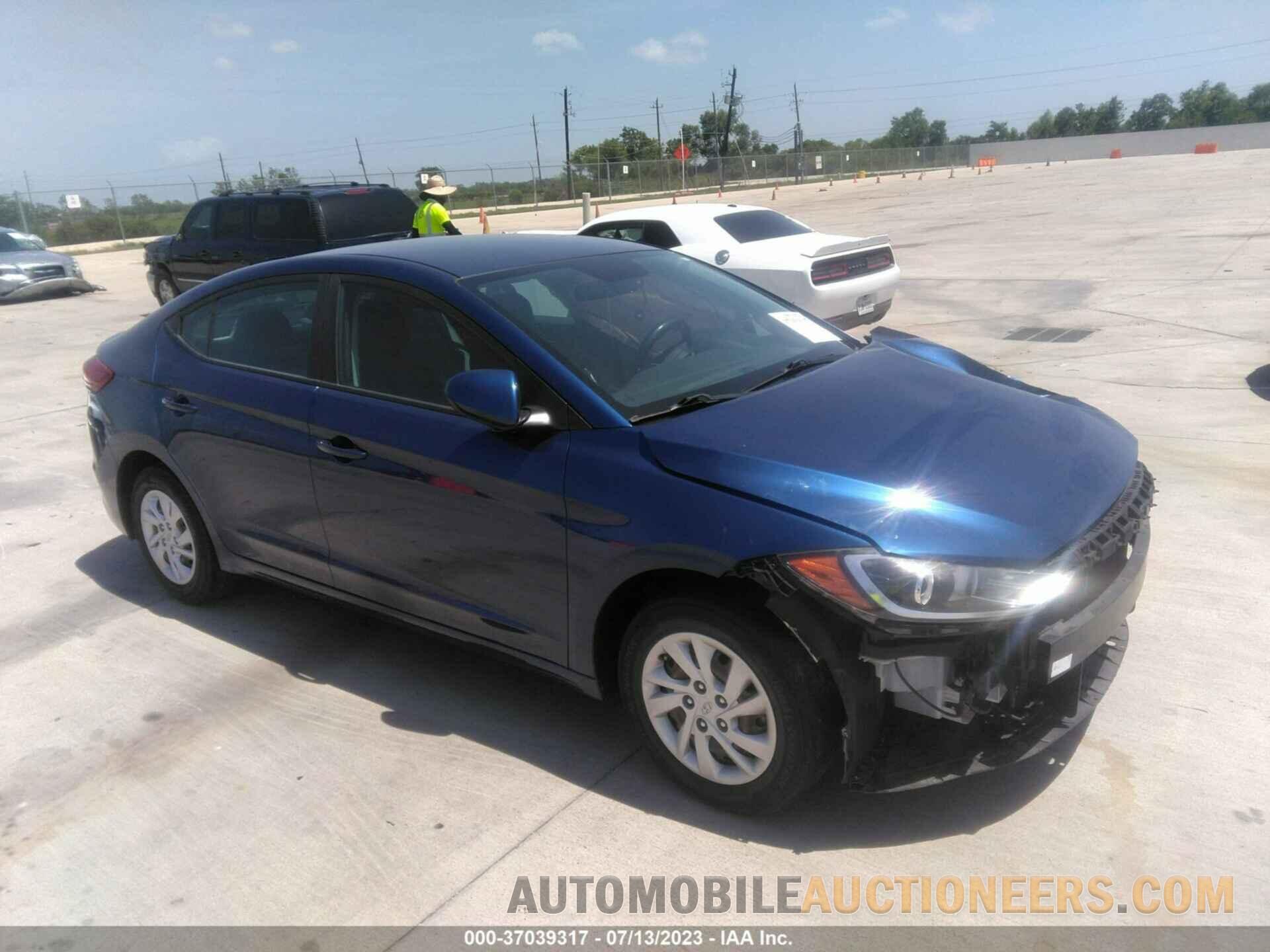 5NPD74LF3JH303587 HYUNDAI ELANTRA 2018