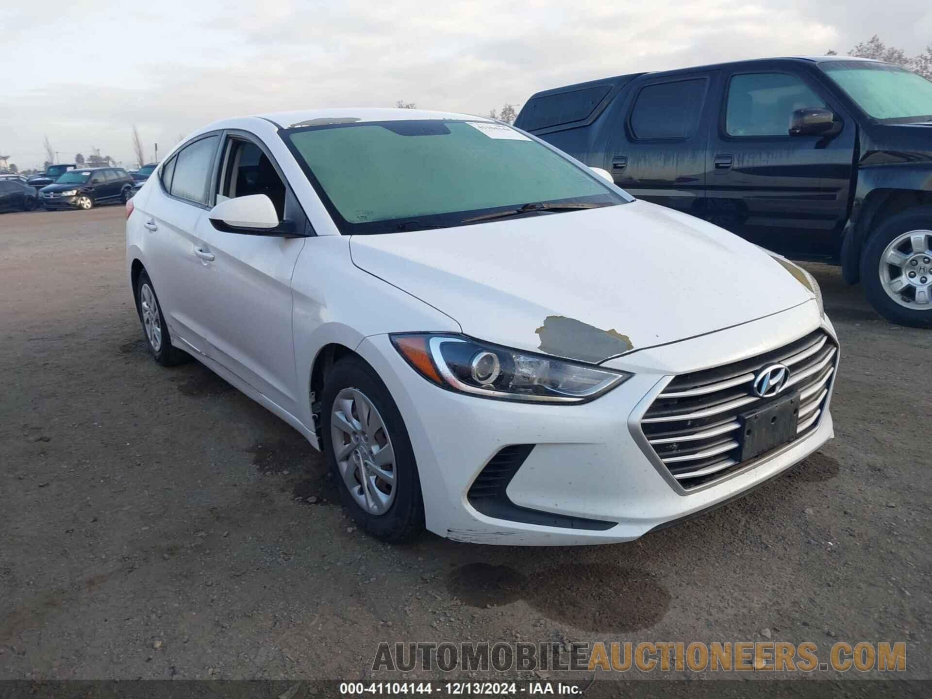 5NPD74LF3JH308837 HYUNDAI ELANTRA 2018