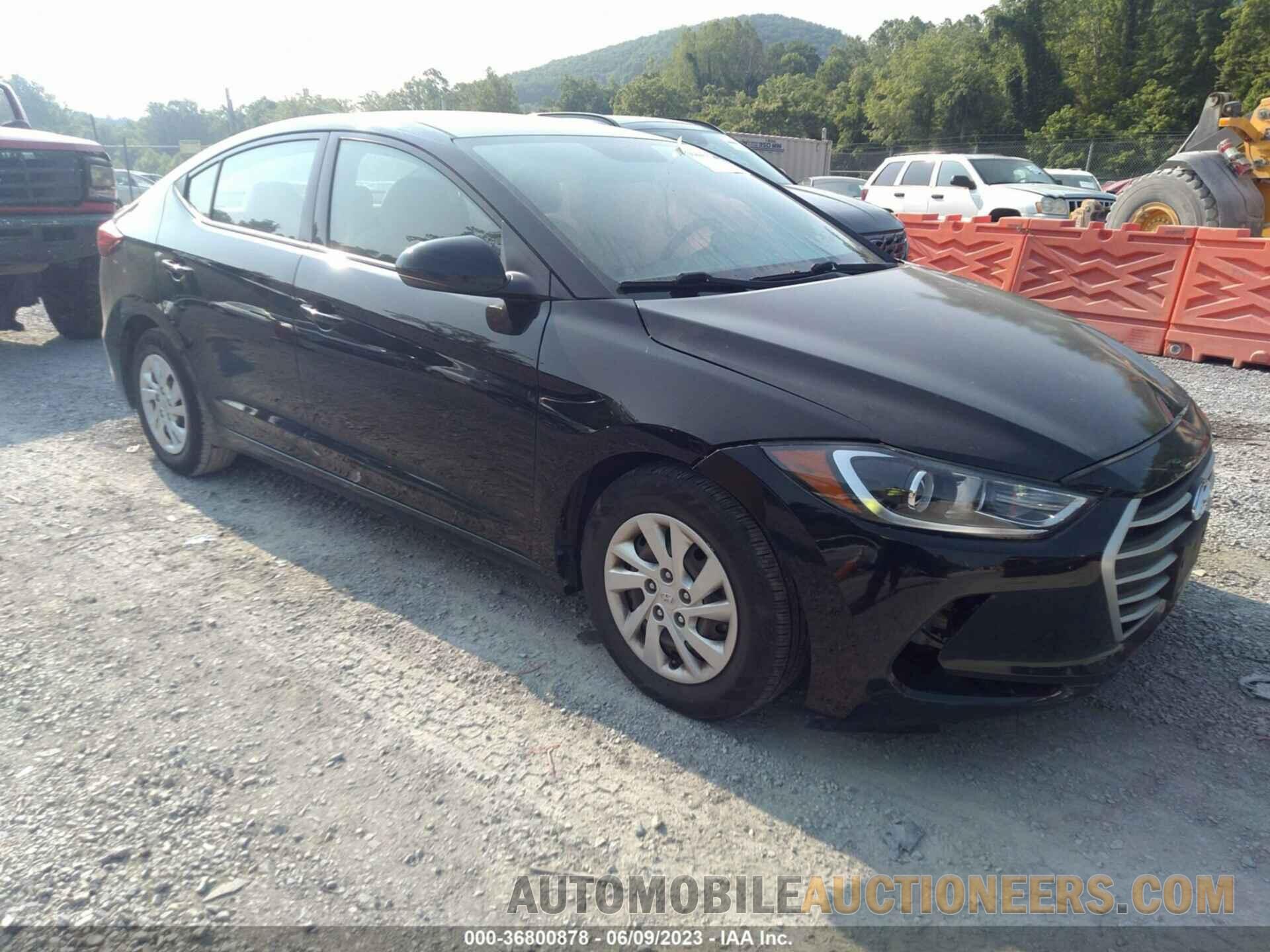 5NPD74LF3JH314198 HYUNDAI ELANTRA 2018