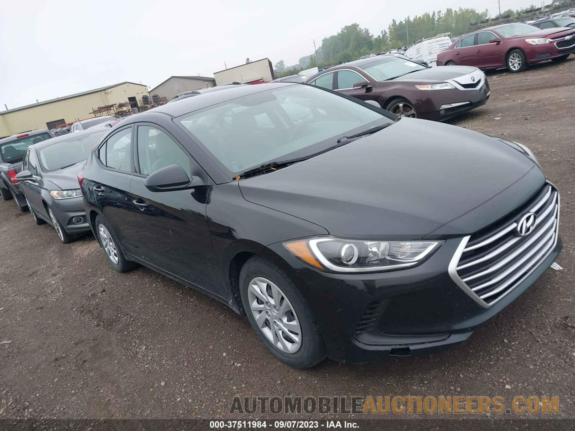 5NPD74LF3JH321510 HYUNDAI ELANTRA 2018