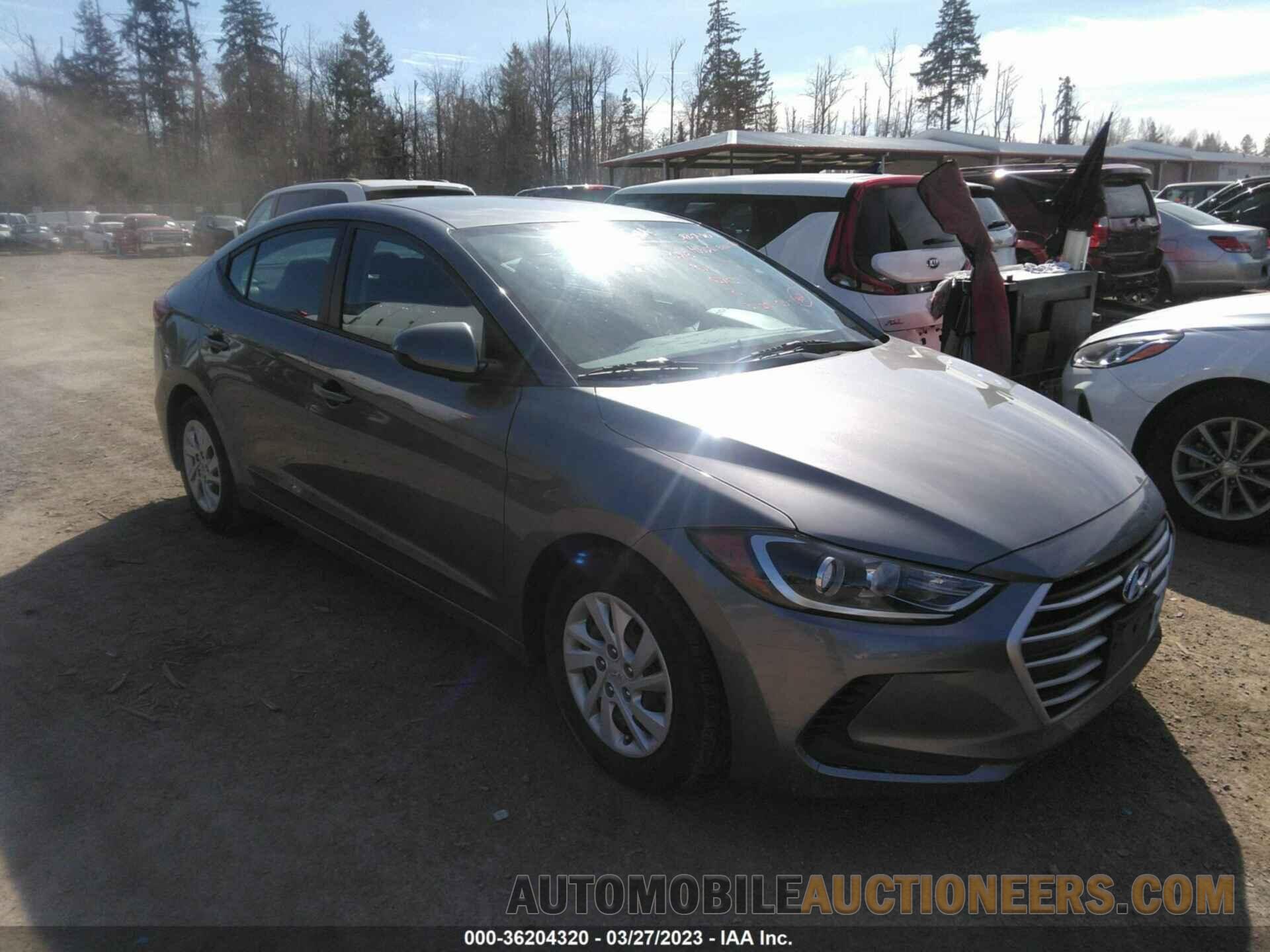 5NPD74LF3JH359898 HYUNDAI ELANTRA 2018