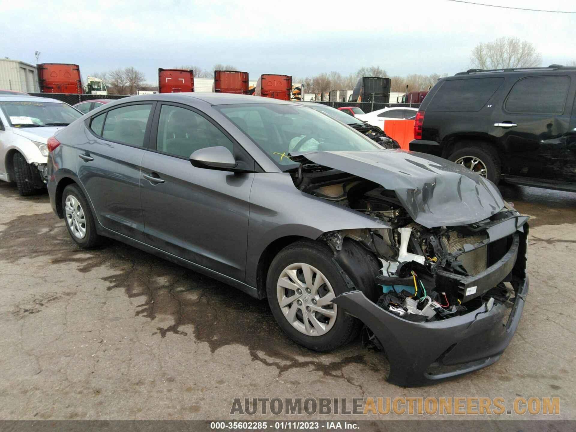 5NPD74LF3JH371162 HYUNDAI ELANTRA 2018