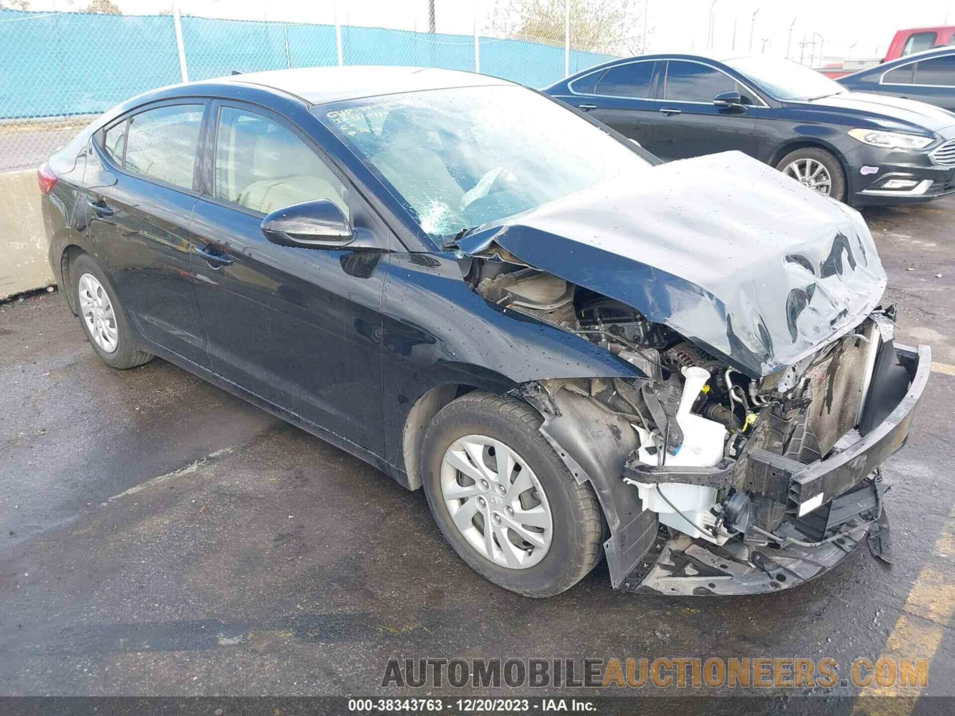 5NPD74LF3JH383036 HYUNDAI ELANTRA 2018